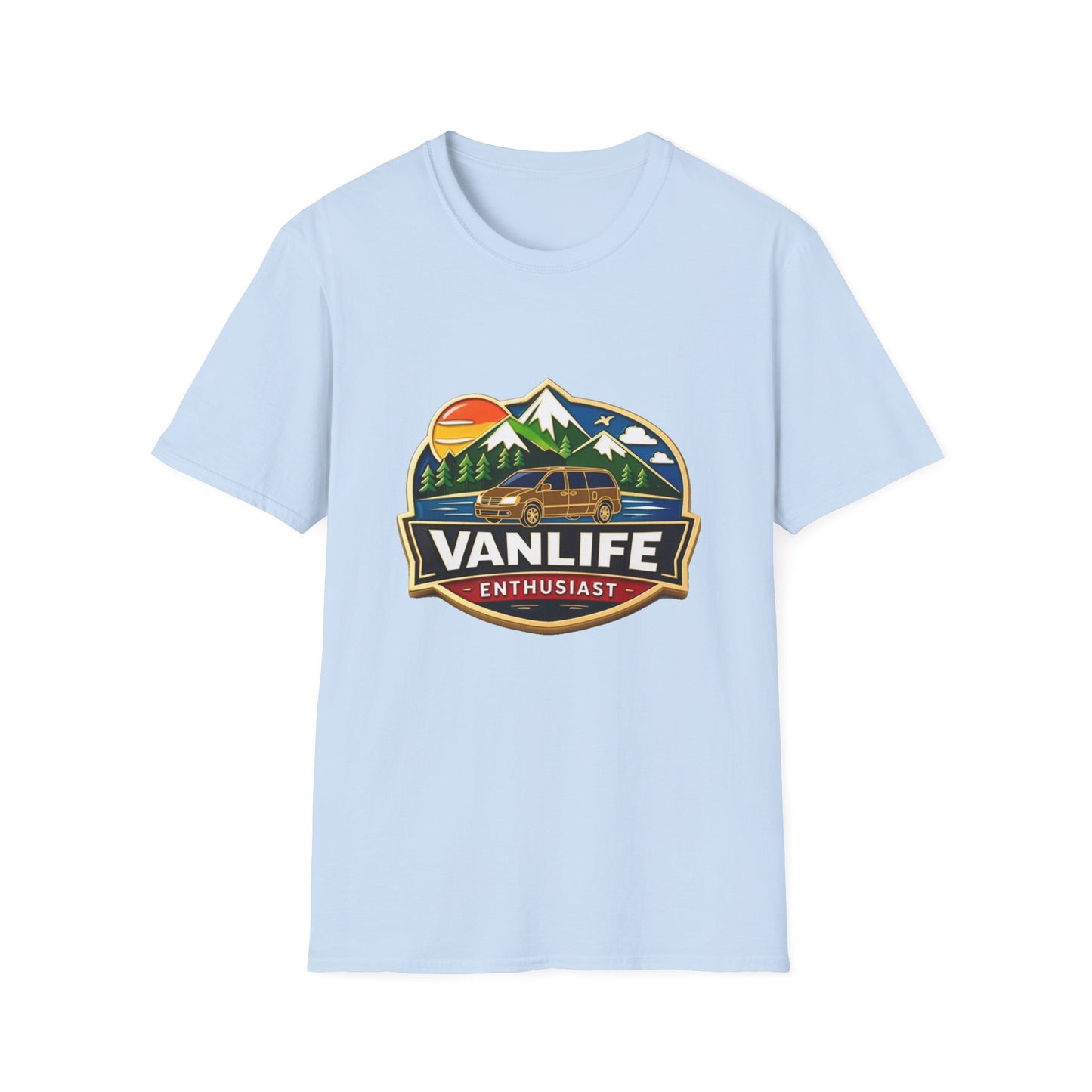 VanLife Enthusiast T-Shirt, Softstyle, Unisex VanLifeEnthusiast.com
