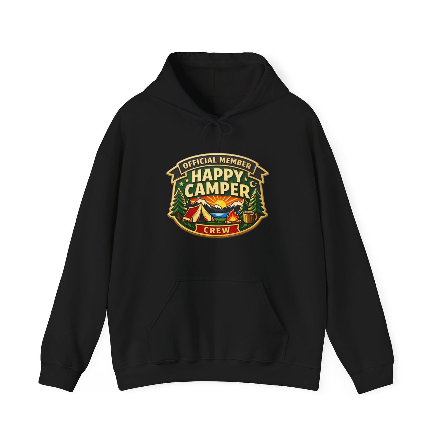 Happy Camper Crew Hoodie – *Official Member Happy Camping Crew - HappyCamperCrew.com