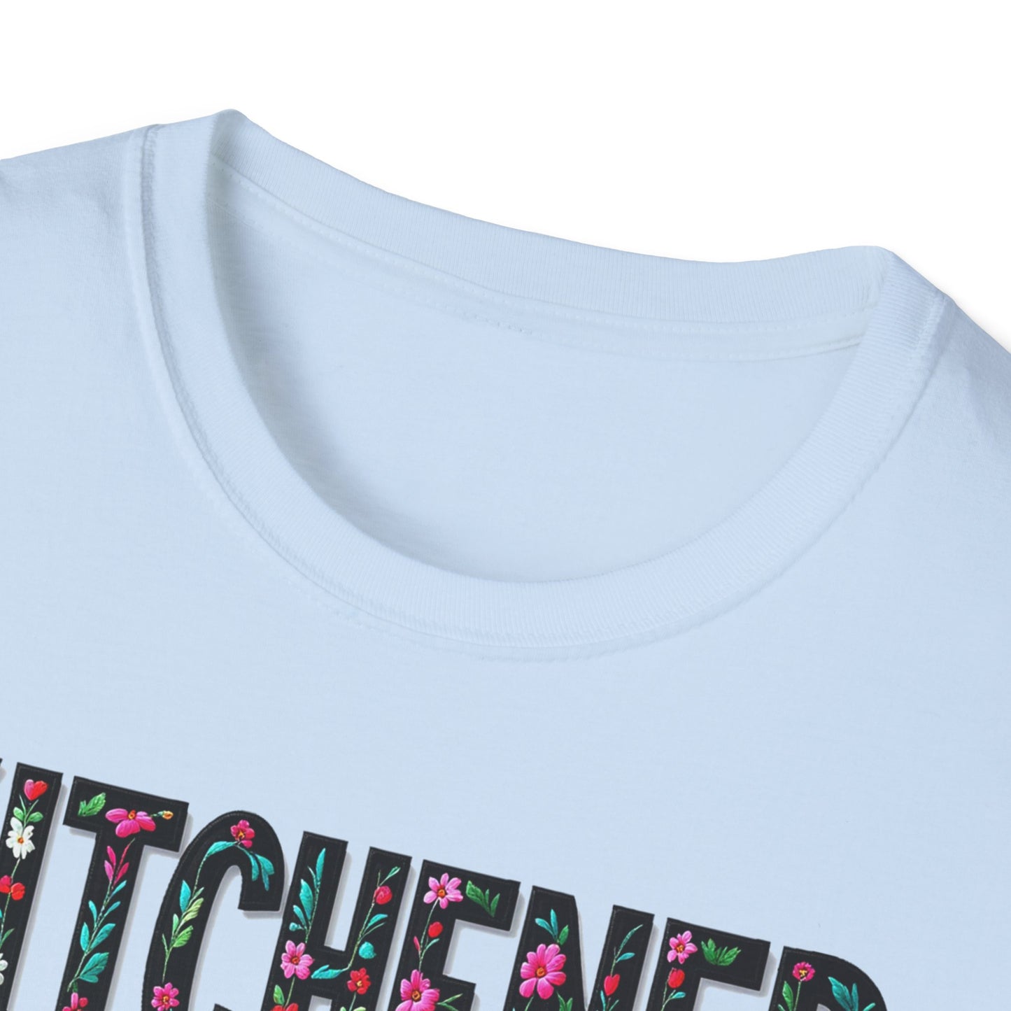 Kitchener Local Gal Flower-Heart T-Shirt, c03-n00-s005 Softstyle Graphic Tee, Unisex Casual Wear, Support Local Merch, Gift for Community Lovers, Finkz WINDSOR