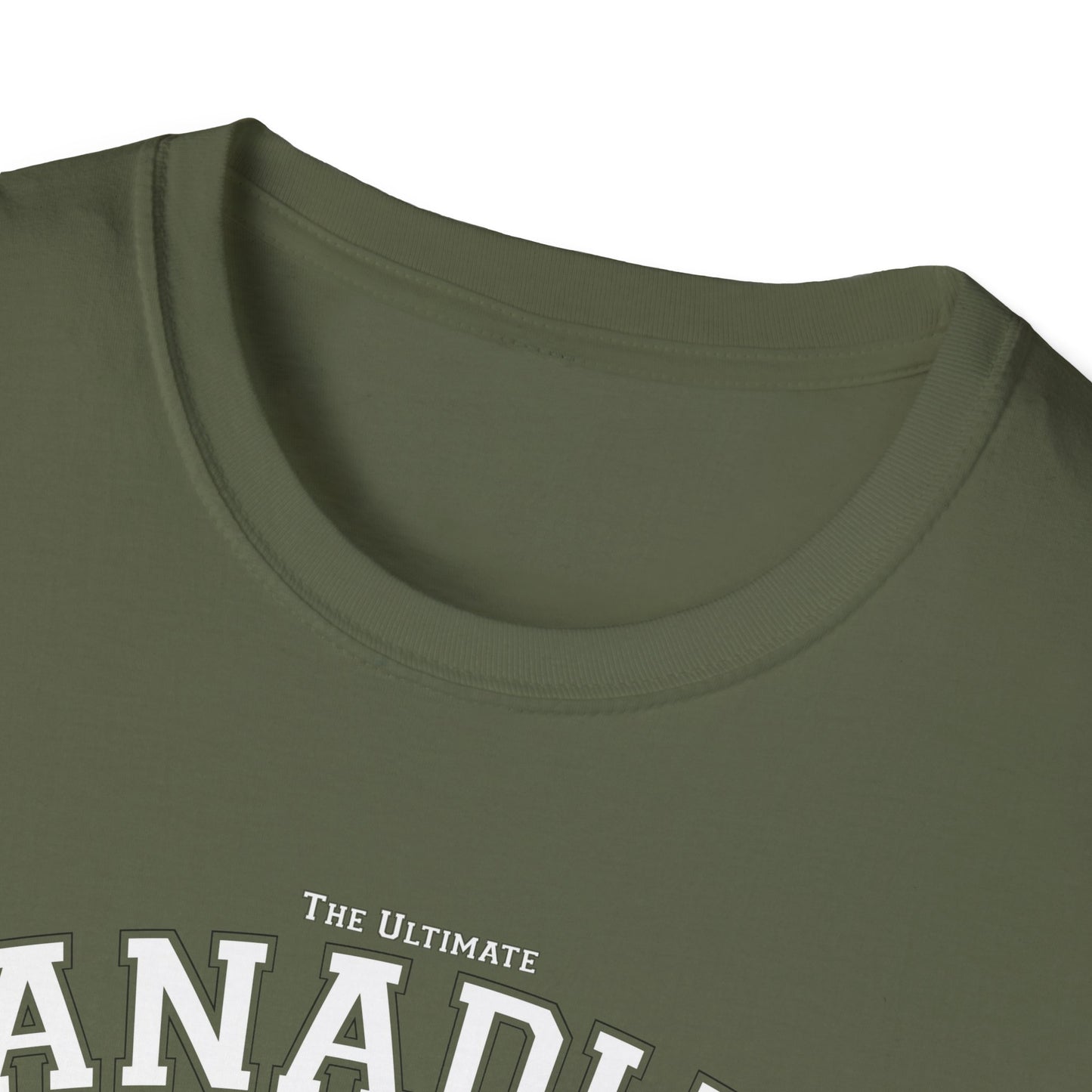 Canadian Rue 66 Road Trip Adventure Trail Red T-Shirt, Softstyle, Unisex - Rue66.ca