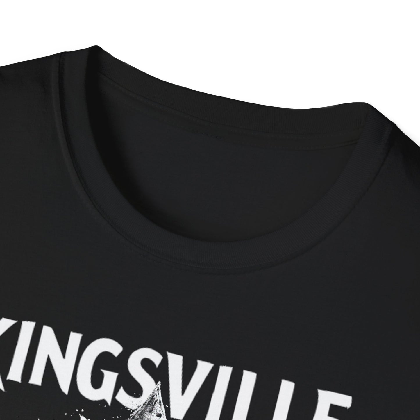KINGSVILLE, Rep'n My Hood, Hardcore Local Cool Leaf T-Shirt, Softstyle Graphic Tee, Unisex Casual Wear, Support Local Merch, Gift for Community Lovers, Finkz WINDSOR