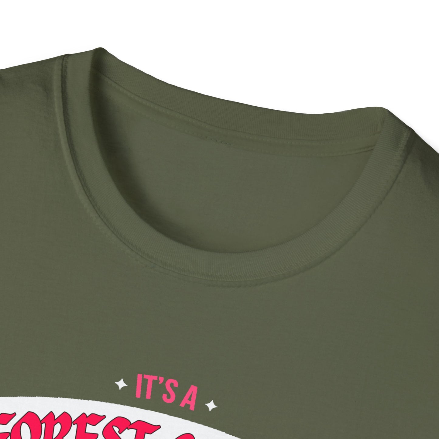 FOREST GLADE THING T-Shirt, Softstyle Graphic Tee, Unisex Casual Wear, Support Local Merch, Gift for Community Lovers, Finkz Windsor