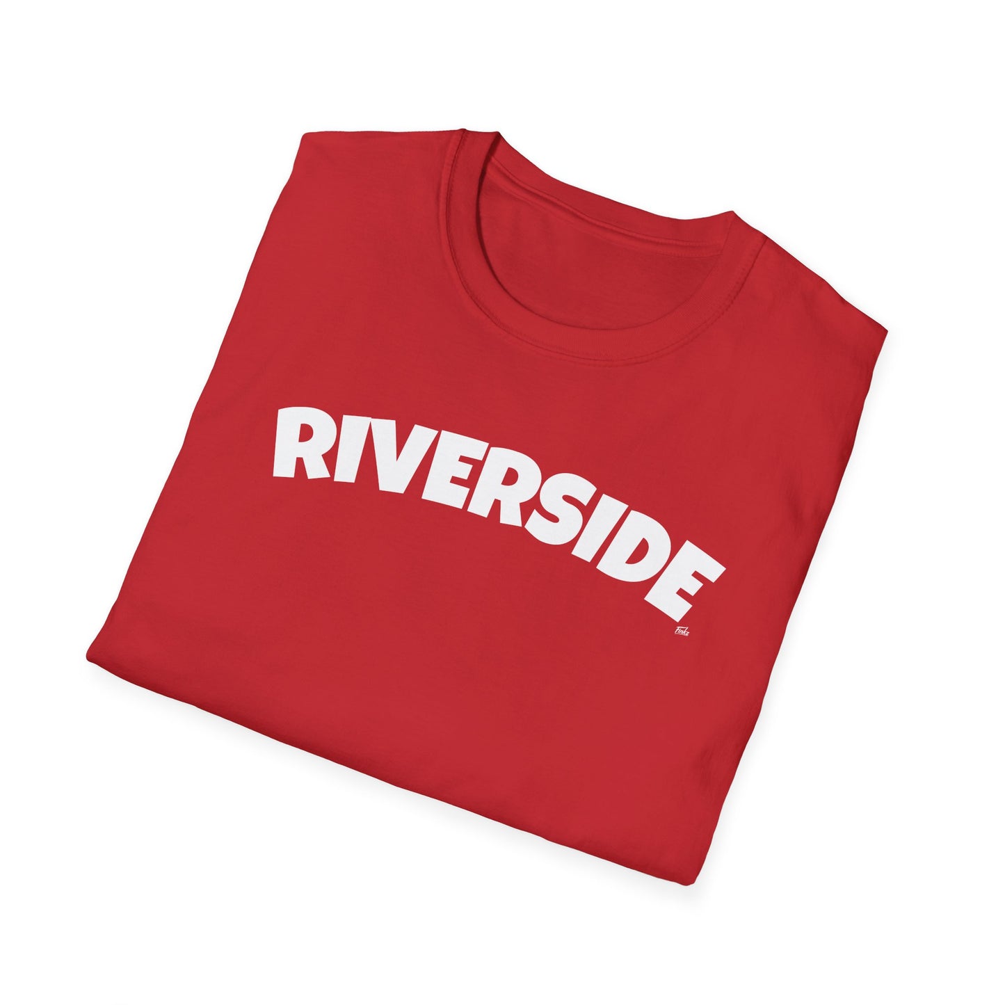 RIVERSIDE T-Shirt, Softstyle Graphic Tee, Unisex Casual Wear, Support Local Merch, Gift for Community Lovers, Finkz Windsor