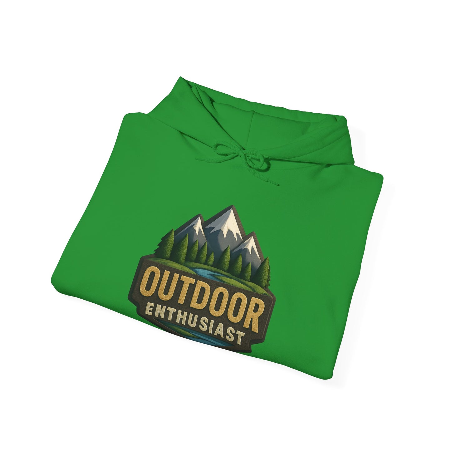 Outdoor Enthusiast Dark Hoodie | OutdoorEnthusiast.Ca 100% Authentic | Cozy Camping Hoodie | Unisex Hooded Sweatshirt for Nature Lovers, Casual Wear, Gift for Him/Her, Outdoor Adventures......