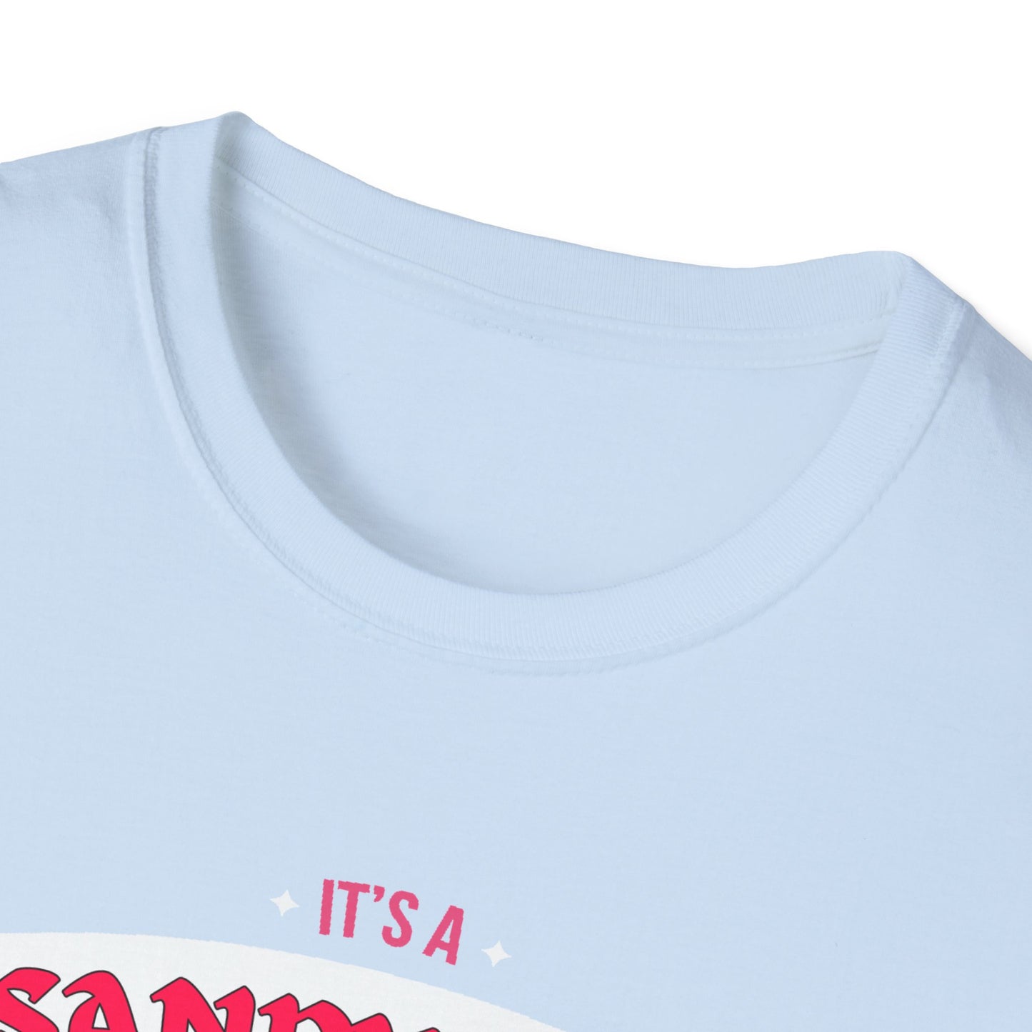 Sandwich THING T-Shirt, Softstyle Graphic Tee, Unisex Casual Wear, Support'n Locals Merch, Gift for Community Lovers, c01-n13-s003