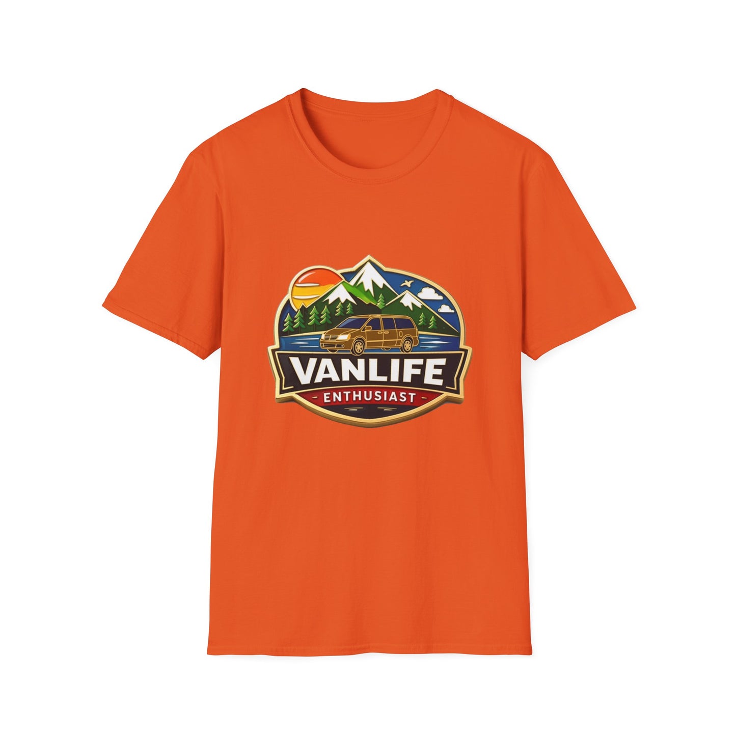 VanLife Enthusiast T-Shirt, Softstyle, Unisex VanLifeEnthusiast.com