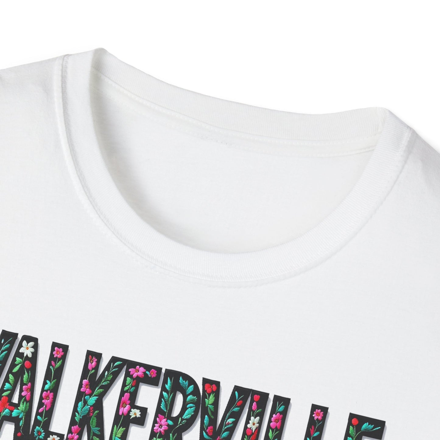 WALKERVILLE Local Gal Flower-Heart T-Shirt, 2 Softstyle Graphic Tee, Unisex Casual Wear, Support Local Merch, Gift for Community Lovers, Finkz WINDSOR