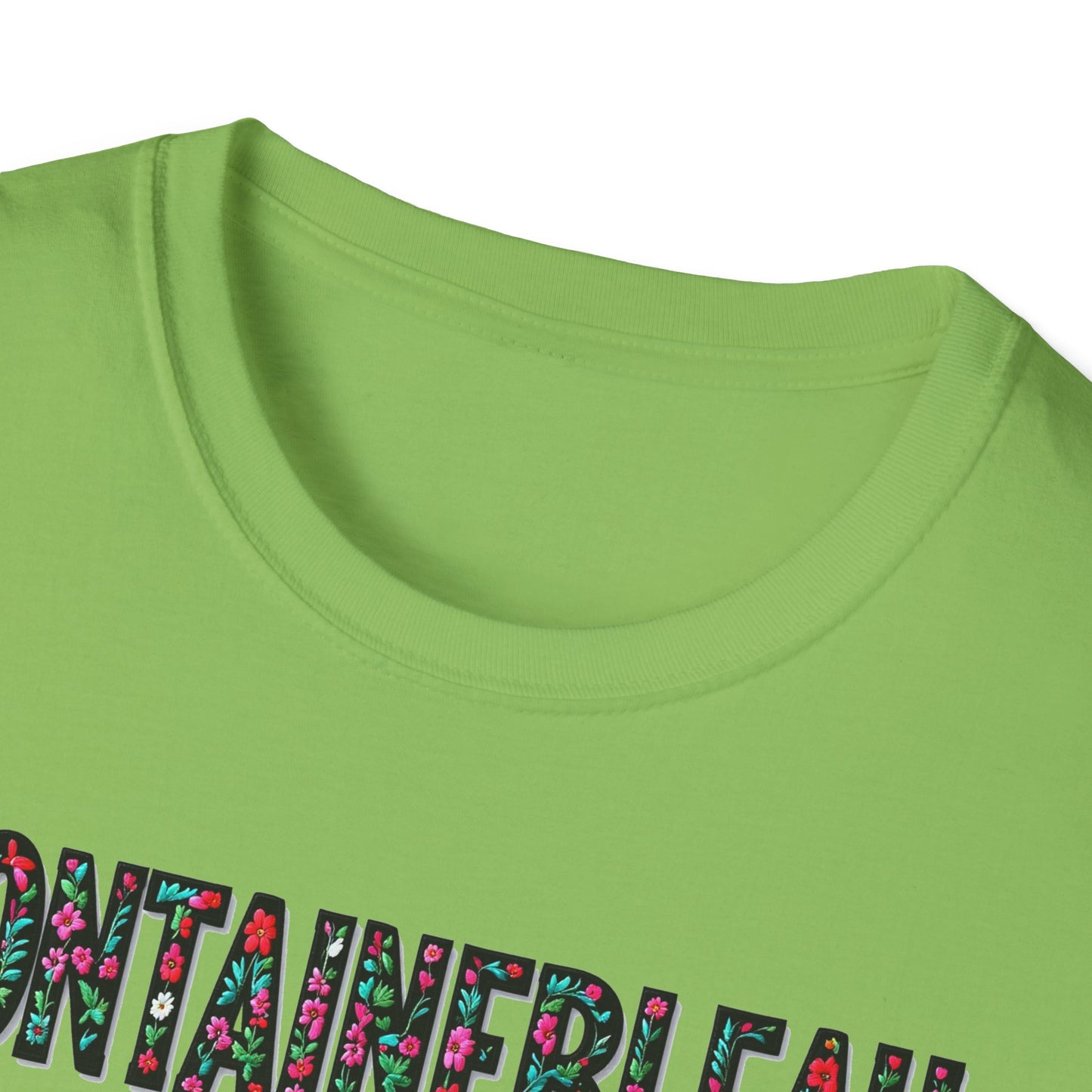 FONTAINEBLEAU Local Gal Flower-Heart T-Shirt, 3 Softstyle Graphic Tee, Unisex Casual Wear, Support Local Merch, Gift for Community Lovers, Finkz WINDSOR