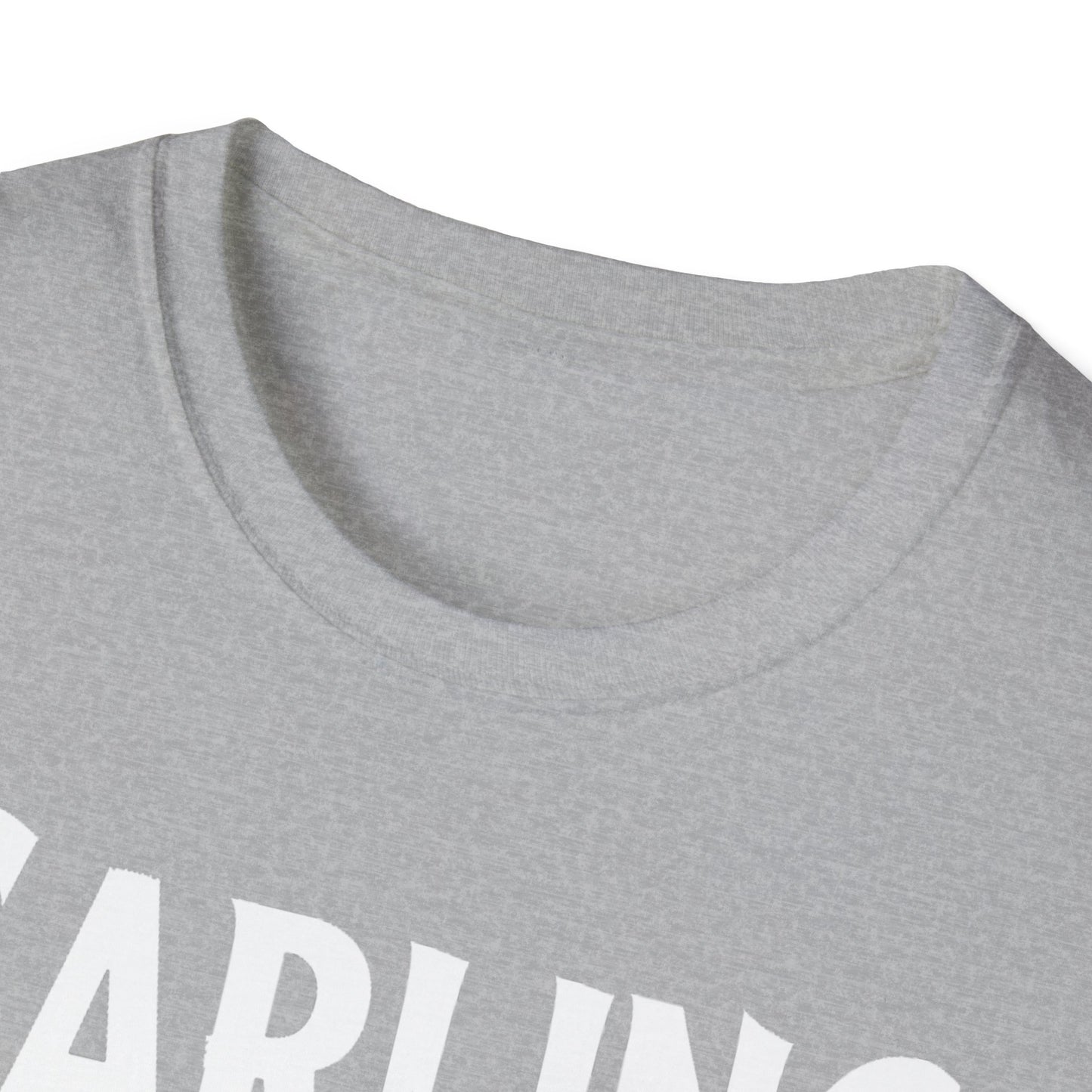 Carling Hardcore Rep'n White Leaf T-Shirt, c02-n03-s007 Softstyle Graphic Tee, Unisex Casual Wear, Support'n Locals Merch, Gift for Community Lovers.