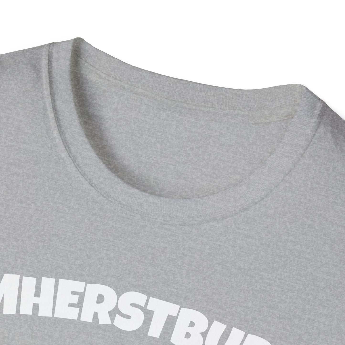 AMHERSTBURG T-Shirt, Softstyle Graphic Tee, Unisex Casual Wear, Support Local Merch, Gift for Community Lovers, Finkz Windsor