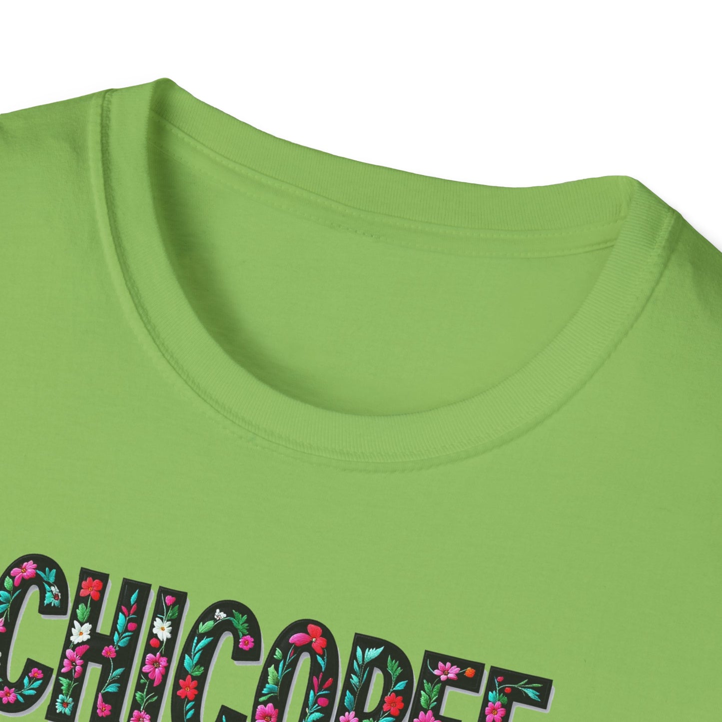 Chicopee Local Gal Flower-Heart T-Shirt, c03-n01-s05  Softstyle Graphic Tee, Unisex Casual Wear, Support Local Merch, Gift for Community Lovers, Finkz WINDSOR