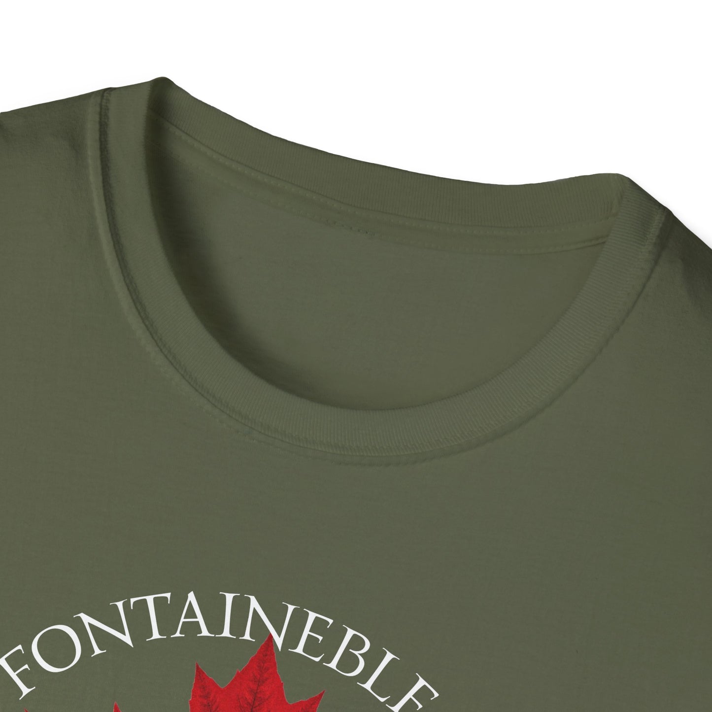 FONTAINBLEAU Local Crusader, 1 Leaf, I Support Locals T-Shirt, Softstyle Graphic Tee, Unisex Casual Wear, Support Local Merch, Gift for Community Lovers, Finkz Windsor
