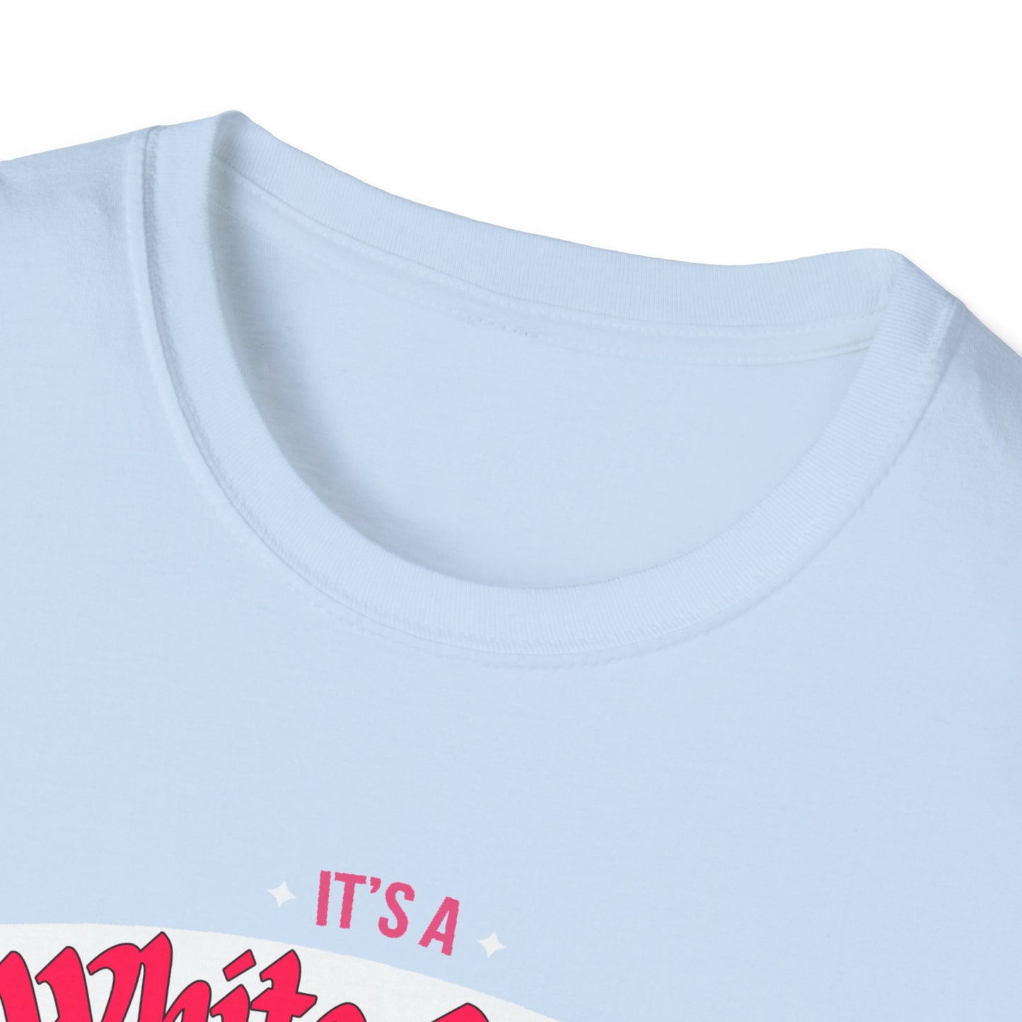 White Oaks THING T-Shirt, Softstyle Graphic Tee, Unisex Casual Wear, Support'n Locals Merch, Gift for Community Lovers, c02-n09-s003