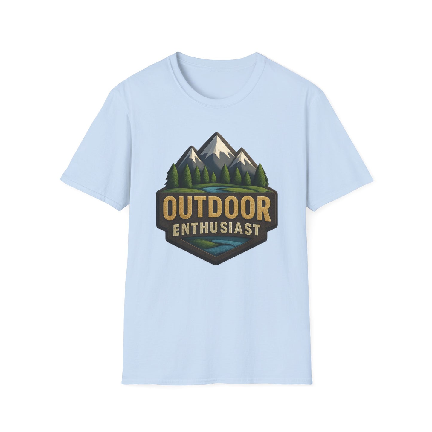 Outdoor Enthusiast T-Shirt, Softstyle, Unisex OutdoorEnthusiast.ca