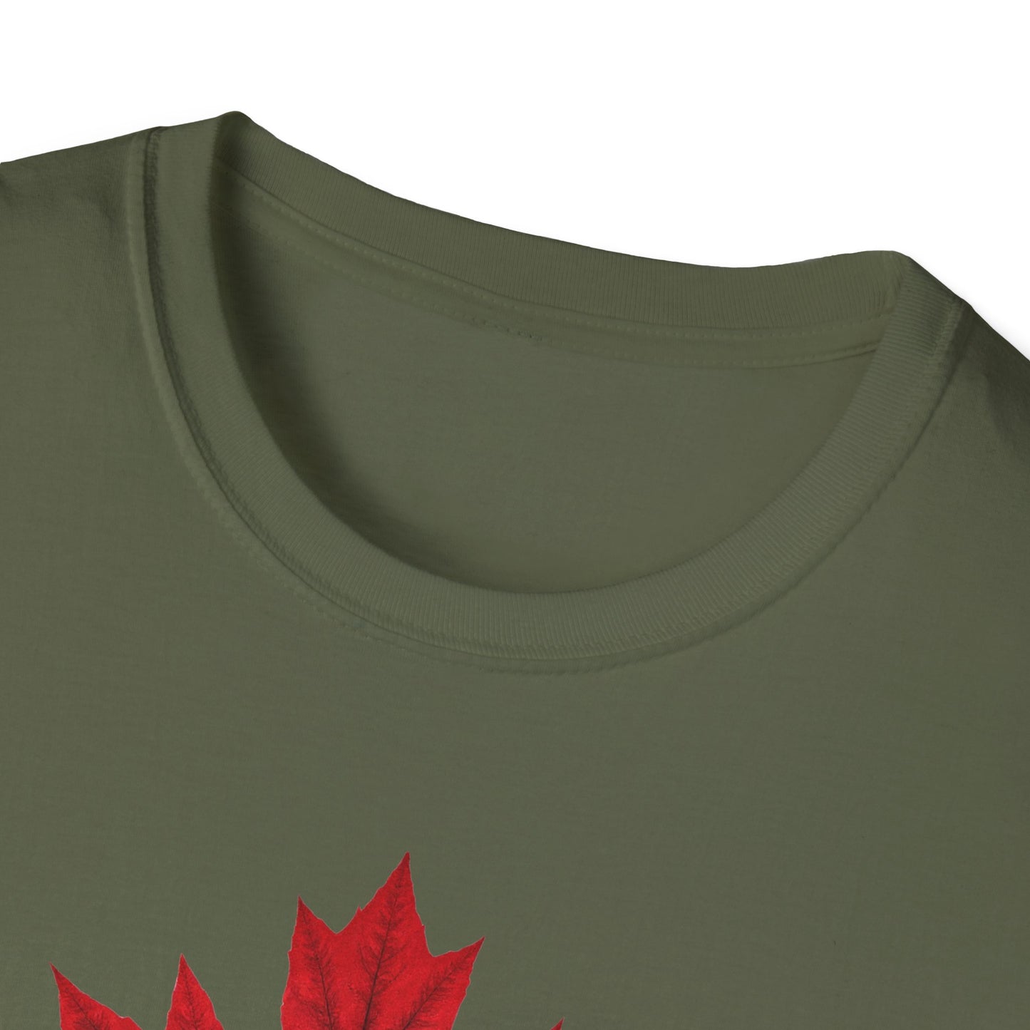 Windsor Local Crusader, Leaf, I Support Locals T-Shirt, Softstyle Graphic Tee, Unisex Casual Wear, Support Local Merch, Gift for Community Lovers, Finkz