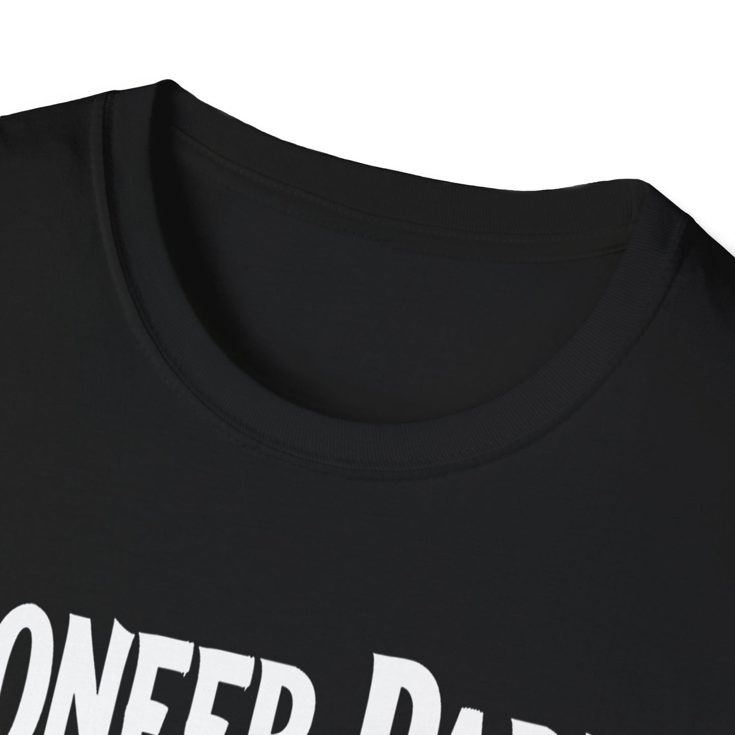 Pioneer Park Hardcore We Support Our Own Red Leaf T-Shirt, c03-n08-s006 Softstyle Graphic Tee, Unisex Casual Wear, Support'n Locals Merch, Gift for Community Lovers.