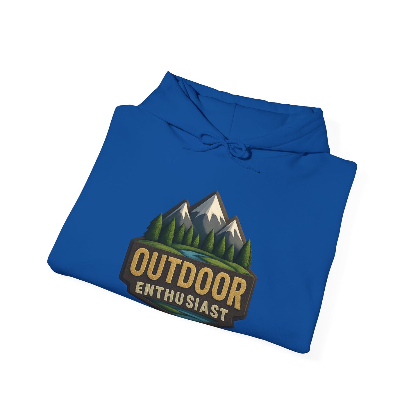 Outdoor Enthusiast Dark Hoodie | OutdoorEnthusiast.Ca 100% Authentic | Cozy Camping Hoodie | Unisex Hooded Sweatshirt for Nature Lovers, Casual Wear, Gift for Him/Her, Outdoor Adventures......