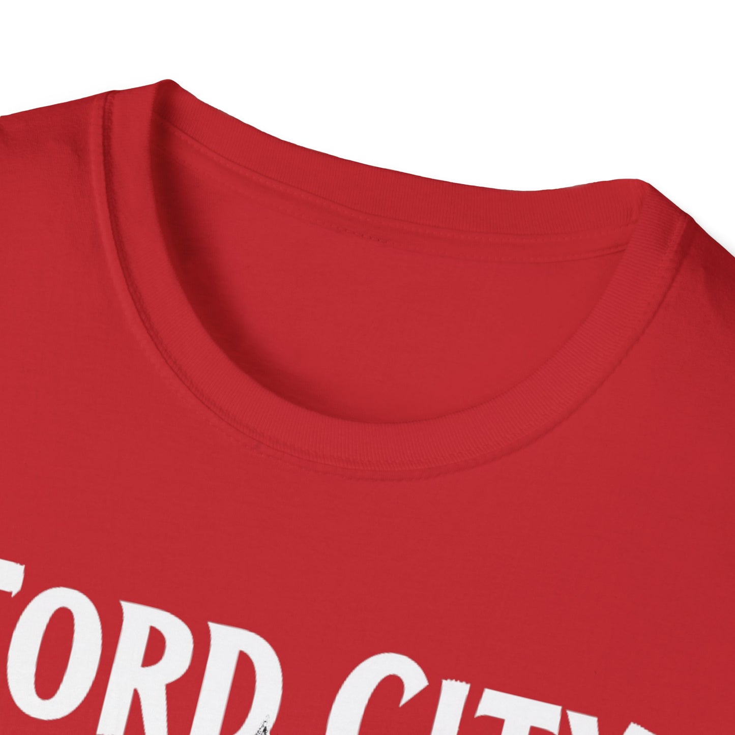 FORD CITY, Rep'n My Hood, Hardcore Local Cool Leaf T-Shirt, Softstyle Graphic Tee, Unisex Casual Wear, Support Local Merch, Gift for Community Lovers FINKZ WINDSOR