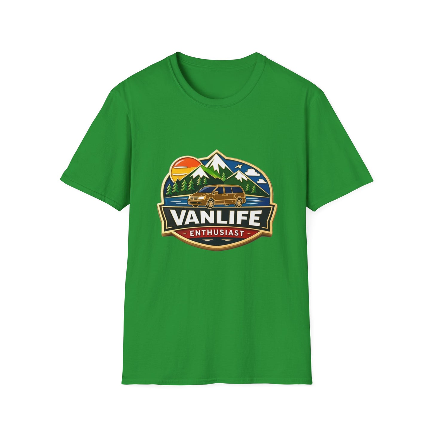 VanLife Enthusiast T-Shirt, Softstyle, Unisex VanLifeEnthusiast.com