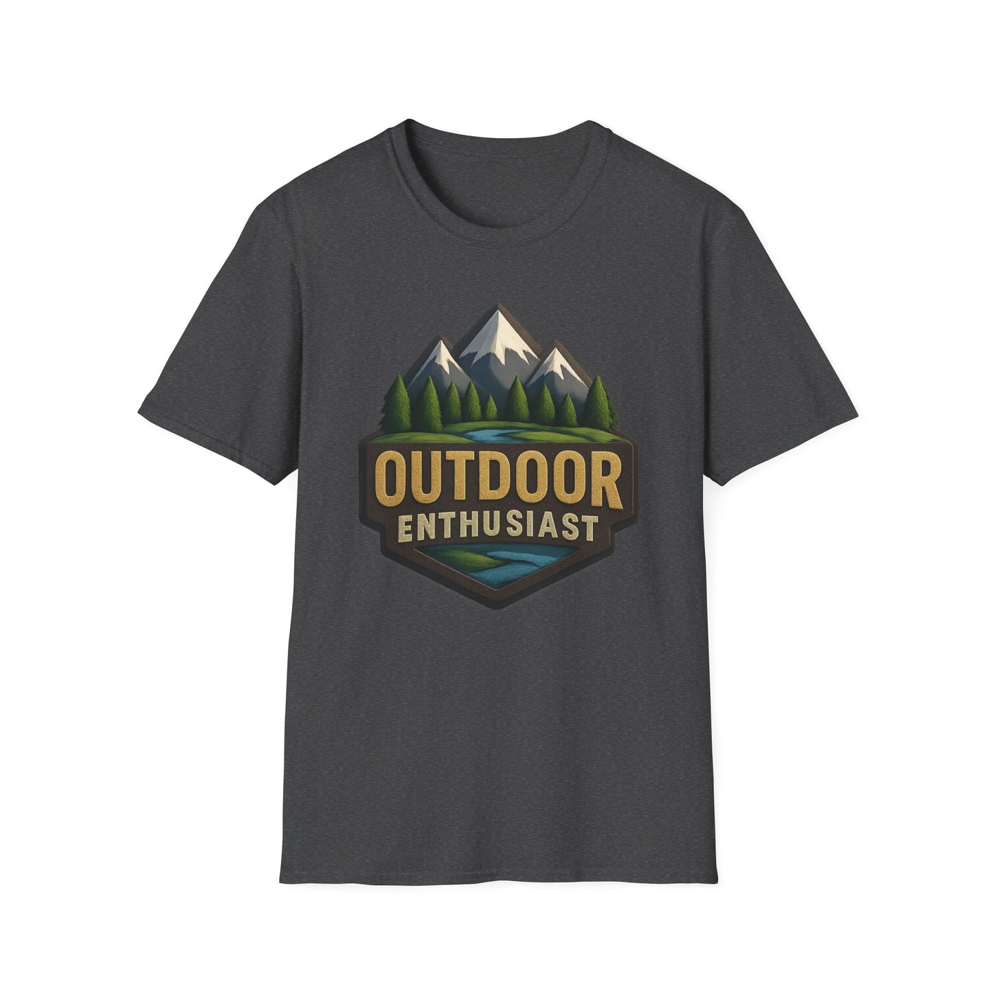 Outdoor Enthusiast T-Shirt, Softstyle, Unisex OutdoorEnthusiast.ca