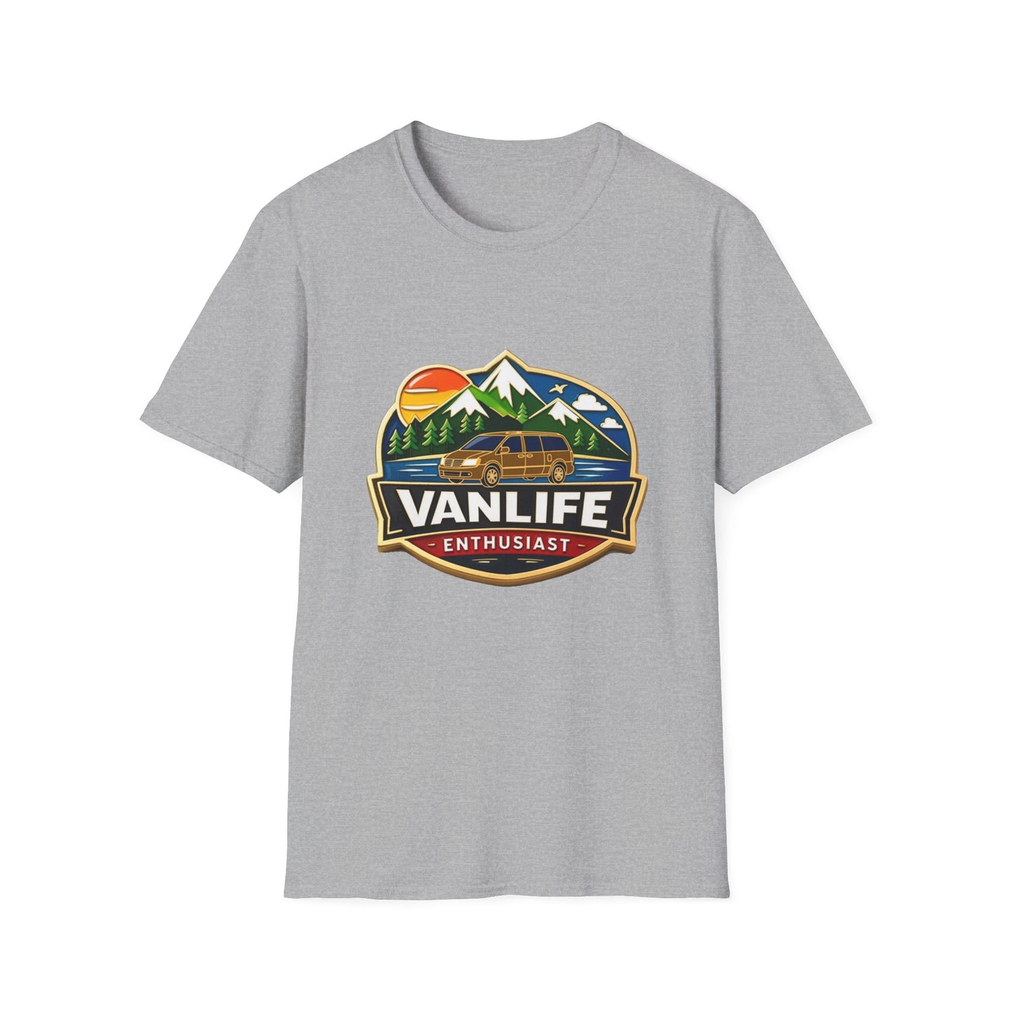 VanLife Enthusiast T-Shirt, Softstyle, Unisex VanLifeEnthusiast.com