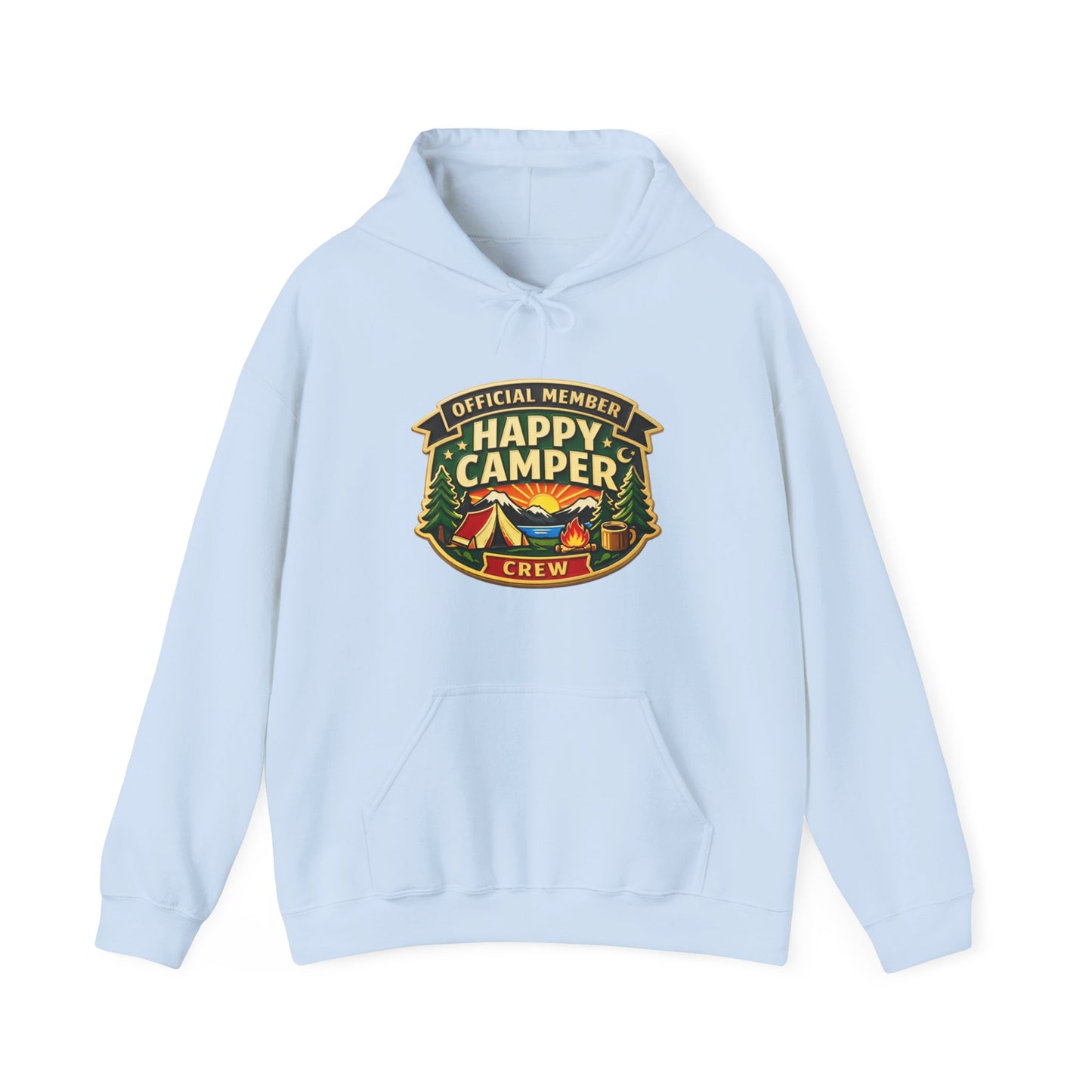 Happy Camper Crew Hoodie – *Official Member Happy Camping Crew - HappyCamperCrew.com