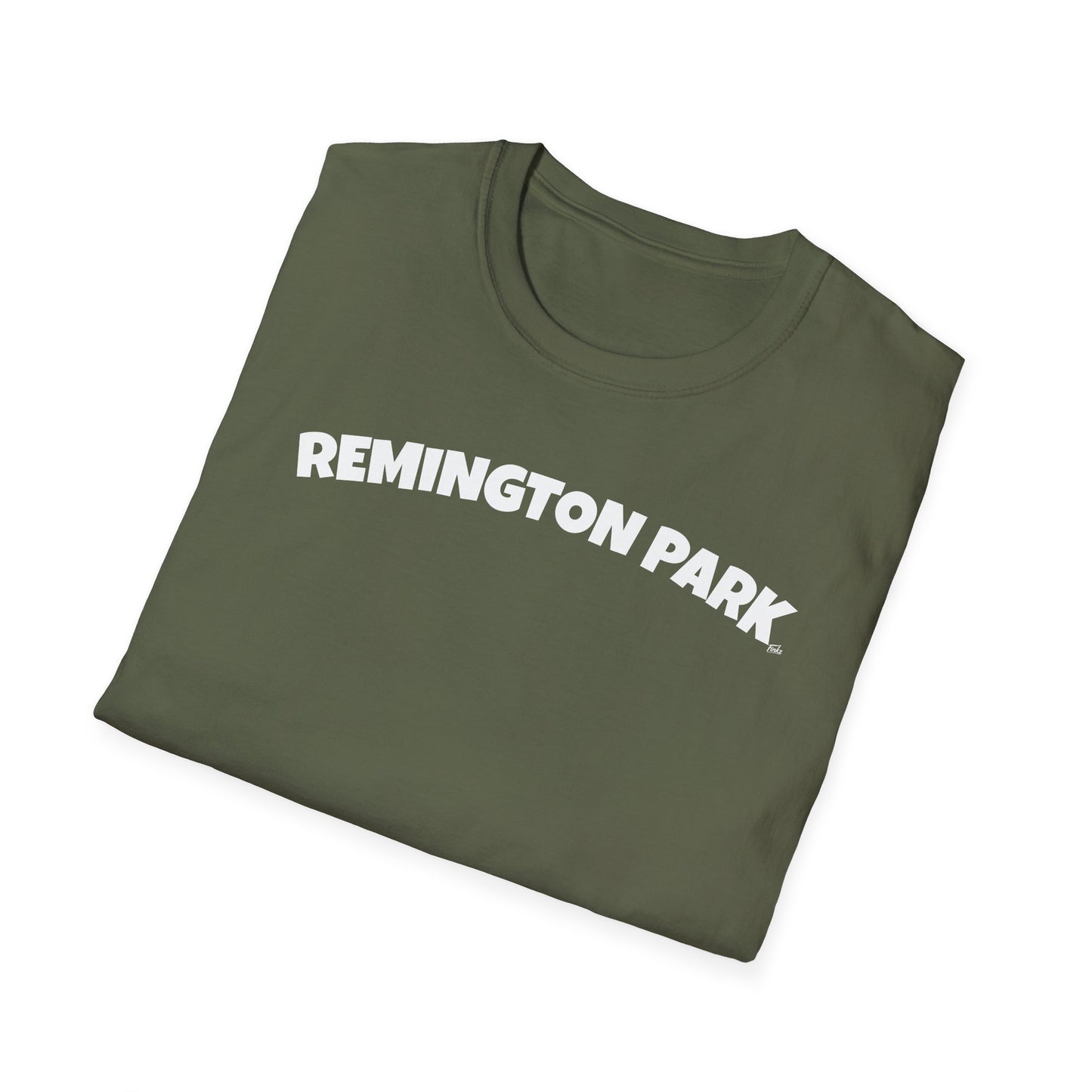 REMINGTON PARK T-Shirt, Softstyle Graphic Tee, Unisex Casual Wear, Support Local Merch, Gift for Community Lovers, Finkz Windsor