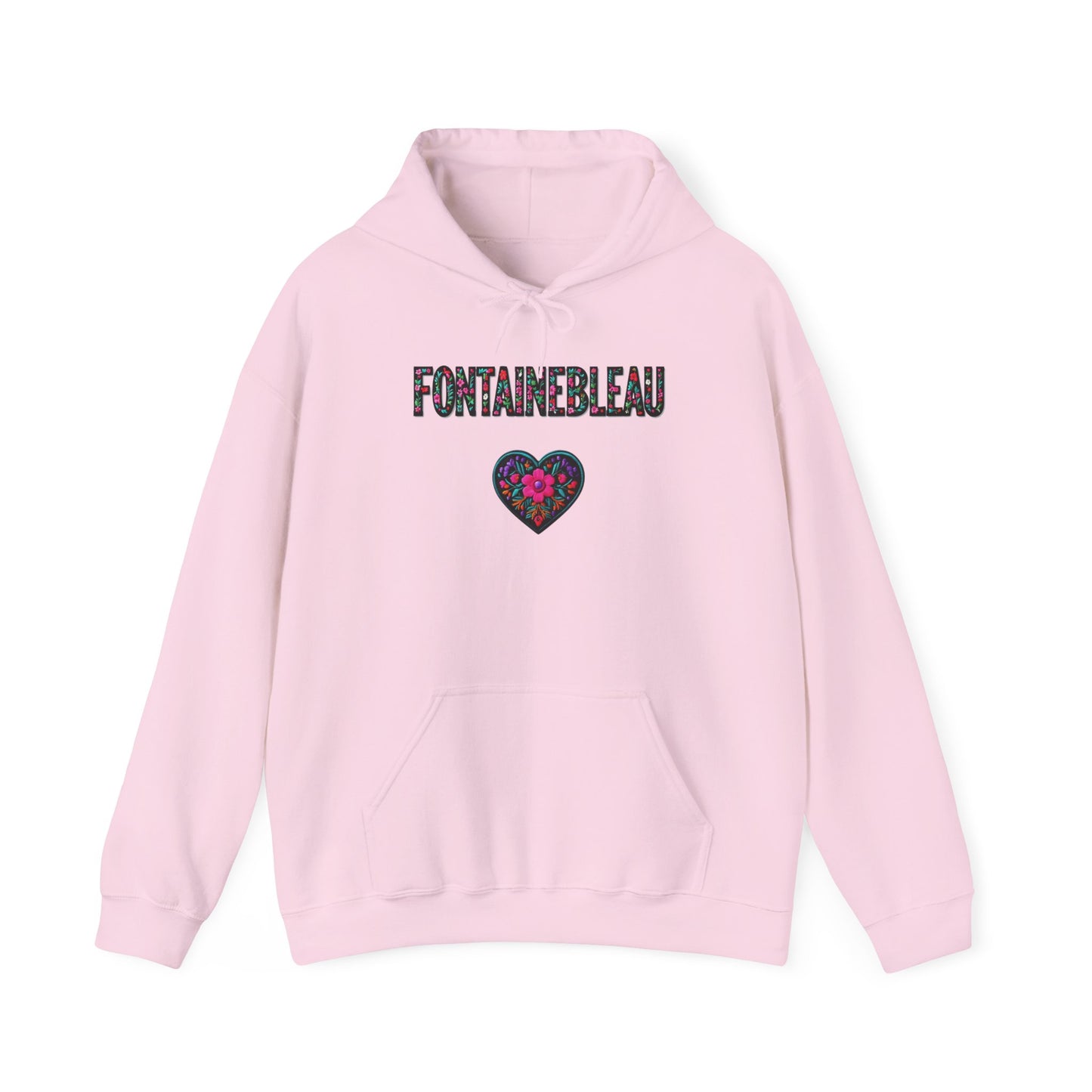 Fontainebleau Local Gal Flower c01-n11-hs005, Hooded Sweatshirt -  Unisex Heavy Blend™ Pullover, Casual Hoodie for Every Day, Gift for Friends, Support'n Locals -Local Pride Apparel Support Your Community