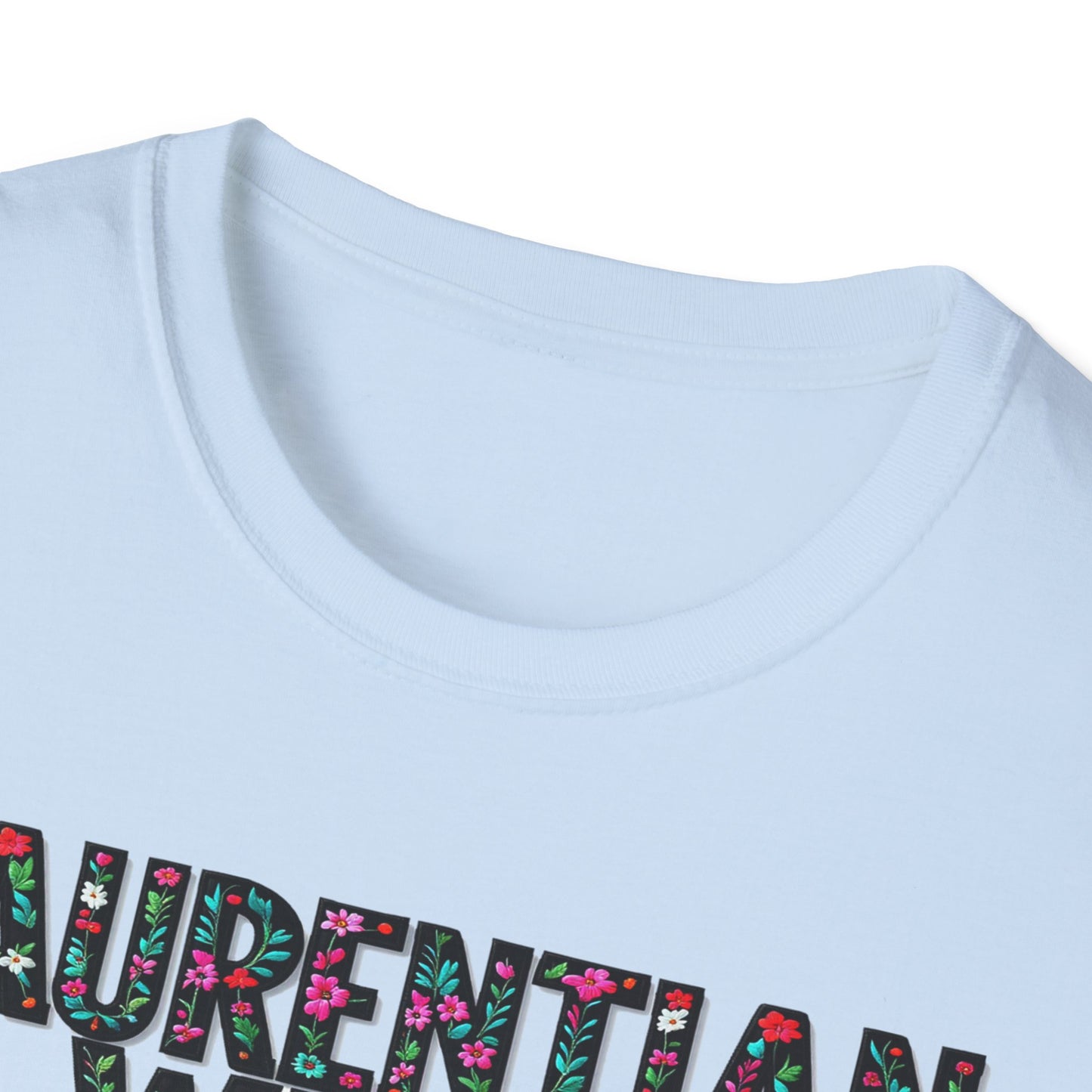 Laurentian West Local Gal Flower-Heart T-Shirt, c03-n01-s005 Softstyle Graphic Tee, Unisex Casual Wear, Support Local Merch, Gift for Community Lovers, Finkz WINDSOR