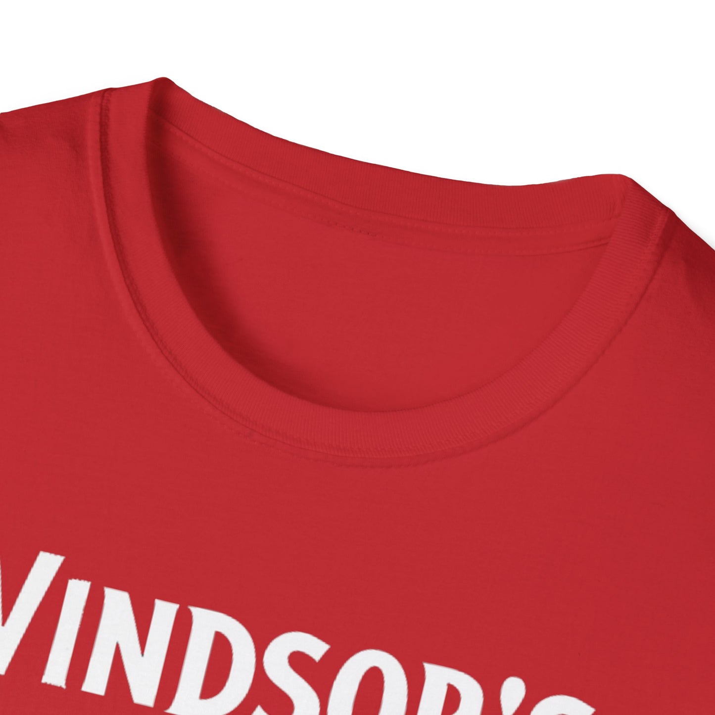 WINDSOR EAST SIDE, Rep'n My Hood, Hardcore Local Cool Leaf T-Shirt, Softstyle Graphic Tee, Unisex Casual Wear, Support Local Merch, Gift for Community Lovers, Finkz WINDSOR