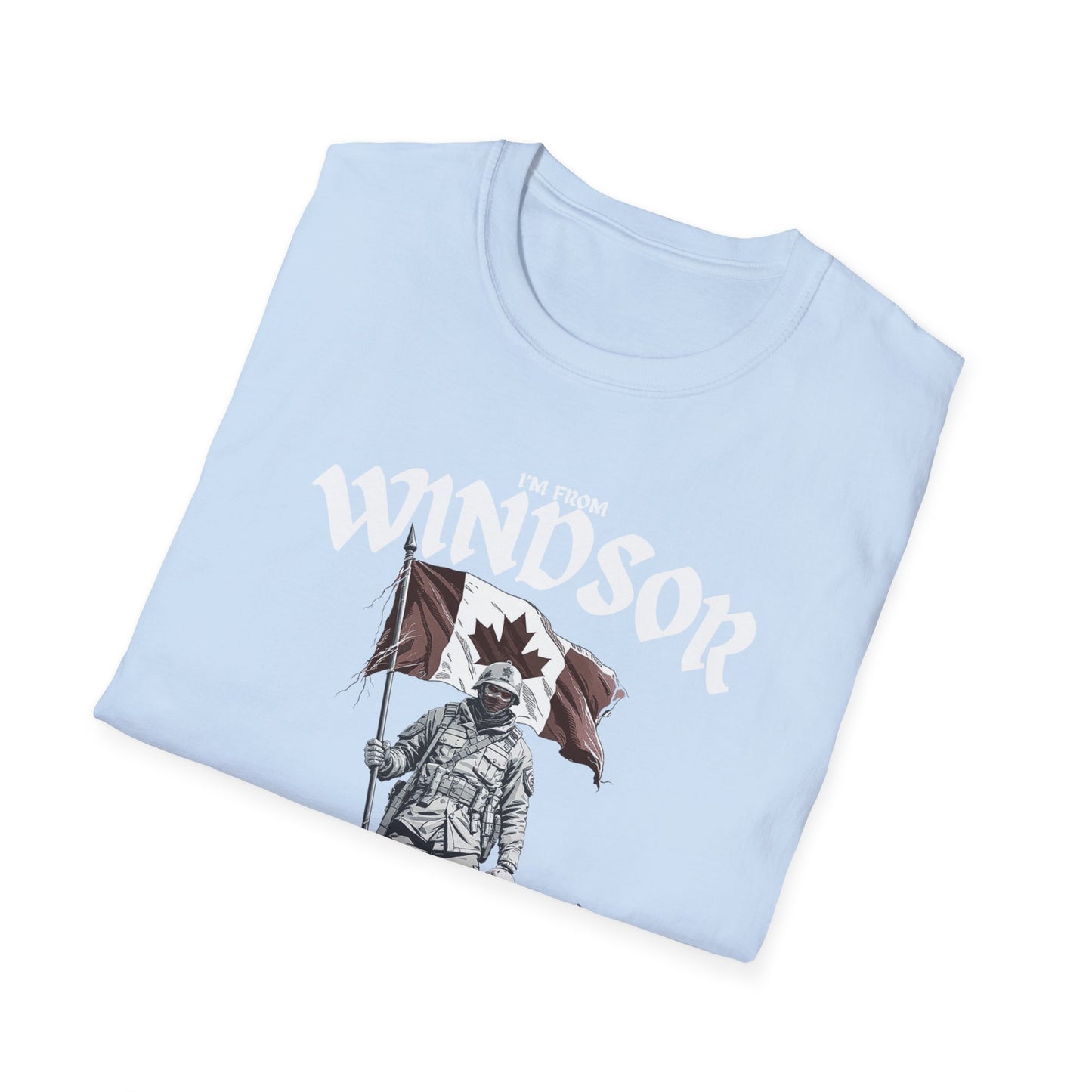 WINDSOR UNDERESTIMATE 2 T-Shirt, Softstyle Graphic Tee, Unisex Casual Wear, Support Local Merch, Gift for Community Lovers, Finkz Windsor