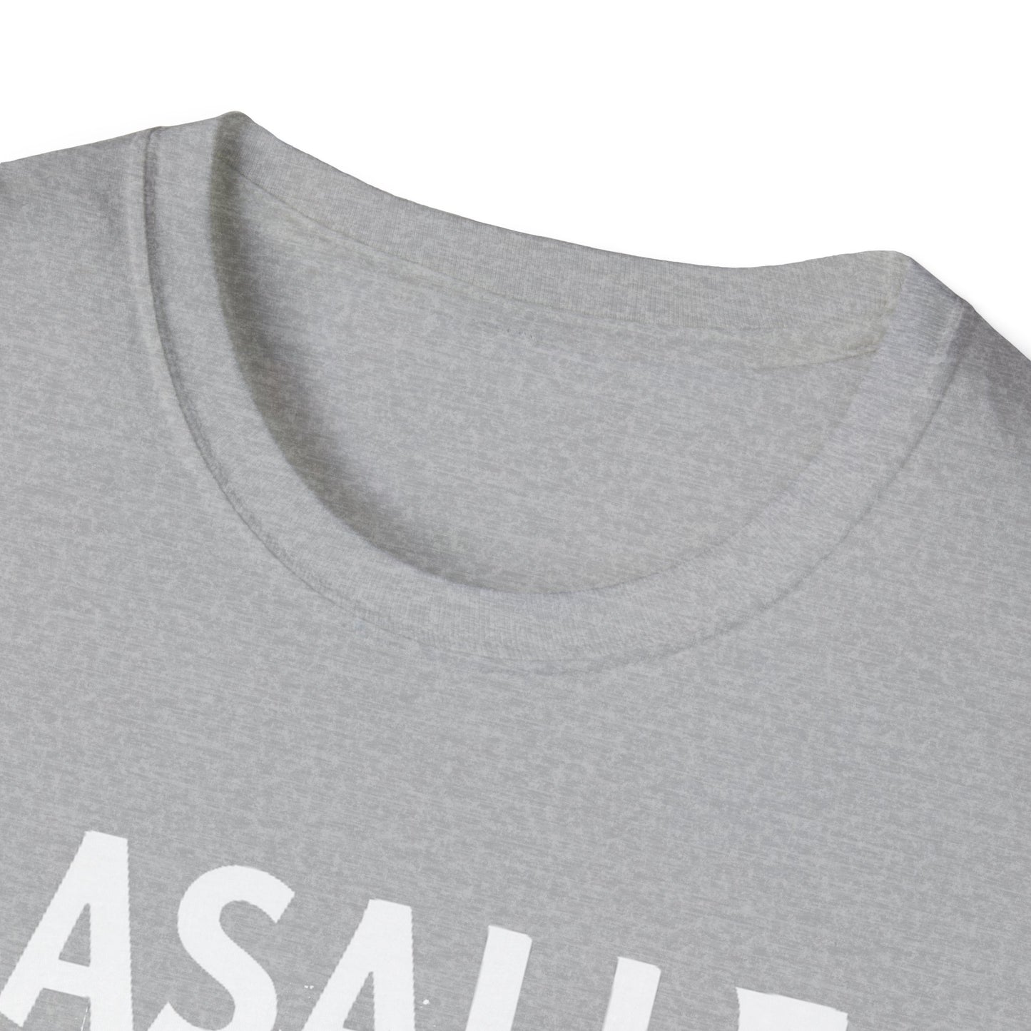 LASALLE, We Support Our Own 2, Hardcore Local White Leaf T-Shirt, Softstyle Graphic Tee, Unisex Casual Wear, Support Local Merch, Gift for Community Lovers Finkz Windsor