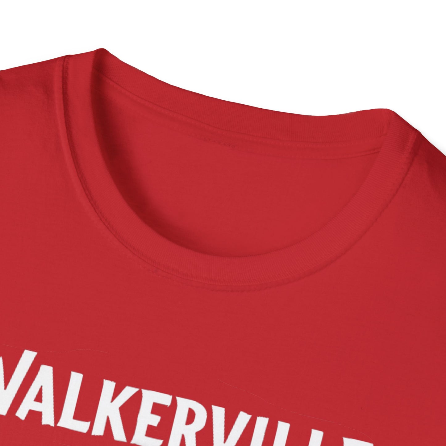 Walkerville We Support Our Own, Hardcore Local Leaf T-Shirt, Softstyle Graphic Tee, Unisex Casual Wear, Support Local Merch, Gift for Community Lovers
