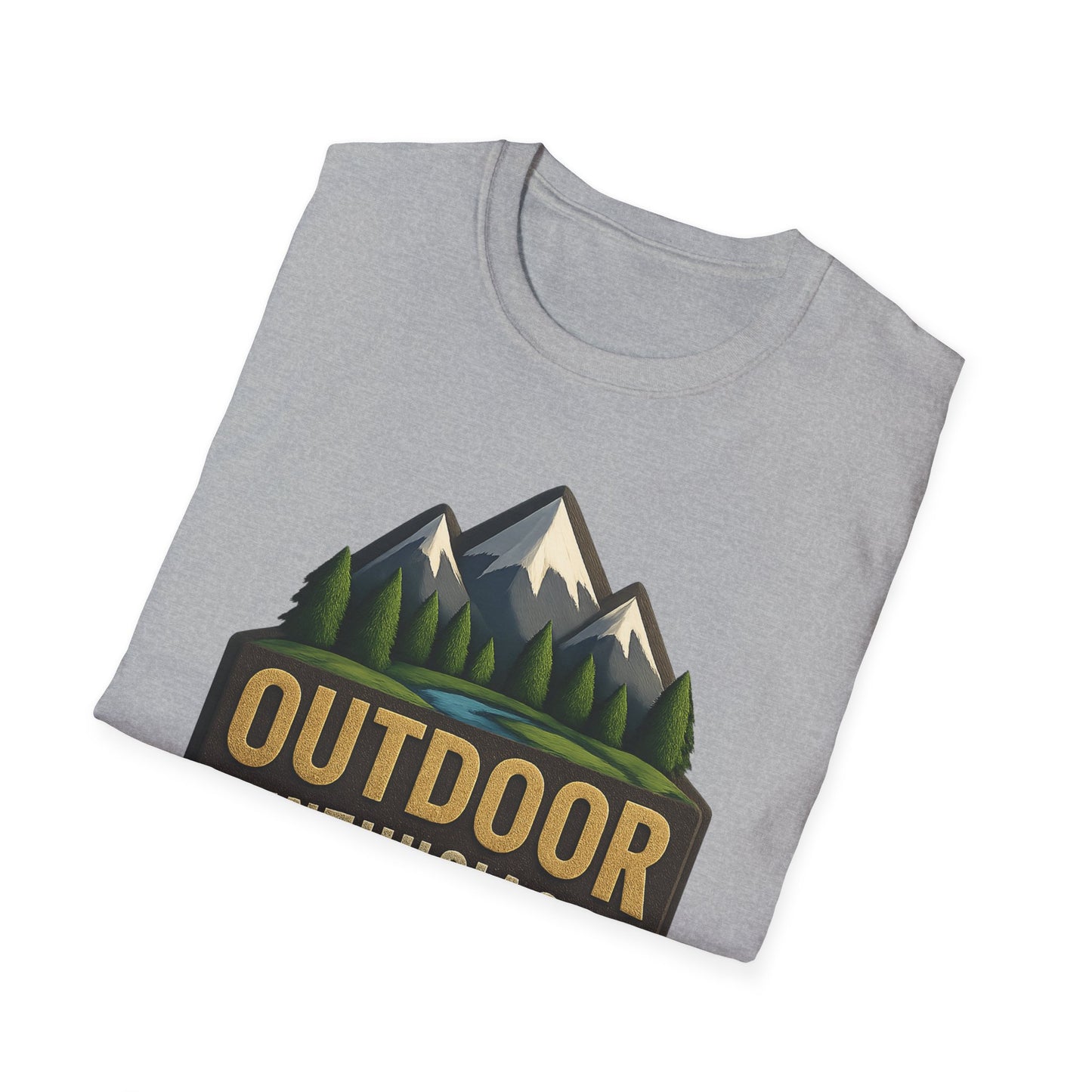 Outdoor Enthusiast T-Shirt, Softstyle, Unisex OutdoorEnthusiast.ca