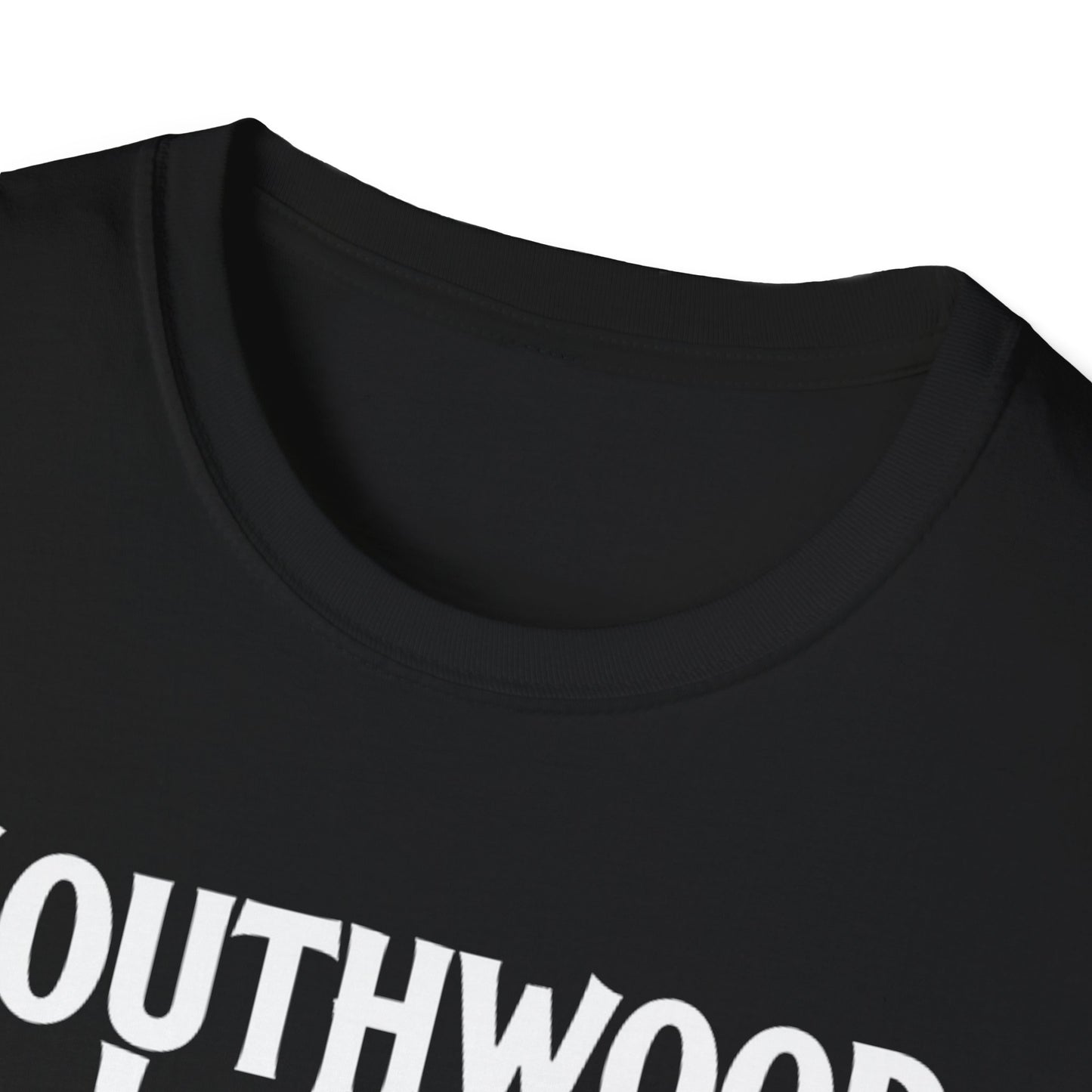 SOUTHWOOD LAKES, Rep'n My Hood, Hardcore Local Cool Leaf T-Shirt, Softstyle Graphic Tee, Unisex Casual Wear, Support Local Merch, Gift for Community Lovers, Finkz WINDSOR