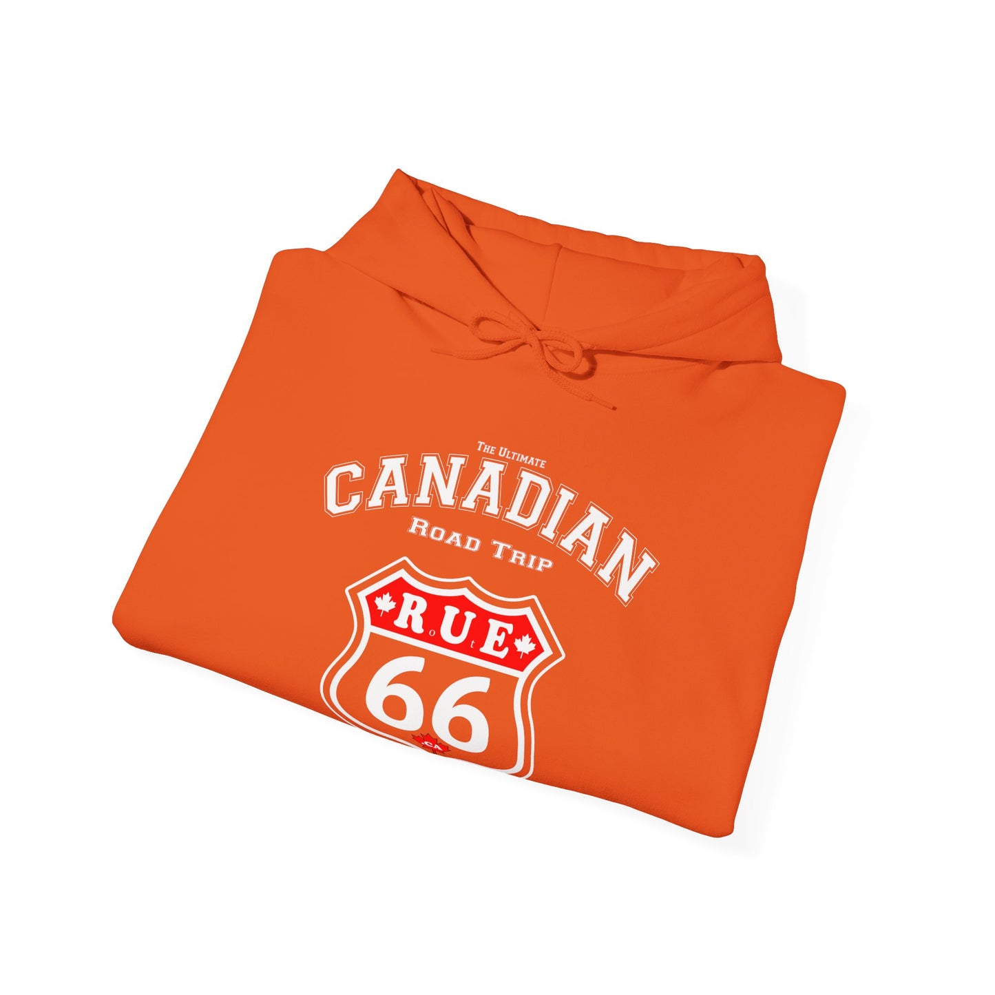 Canadian Rue66 Roadtrip Black Hoodie -  Hooded Sweatshirt