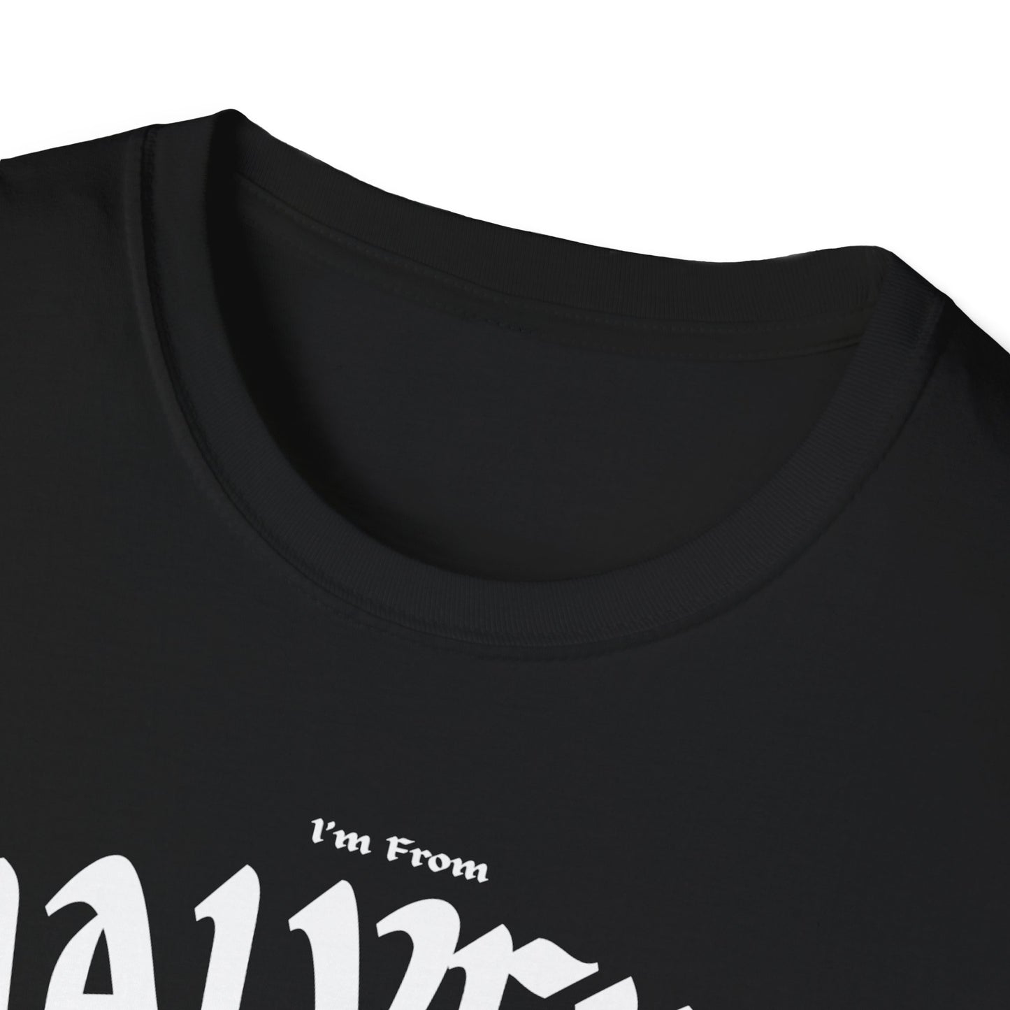 Malvern Underestimate Gal T-Shirt, c06-n04-s001 Softstyle Graphic Tee, Unisex Casual Wear, Support'n Locals Merch, Gift for Community Lovers.