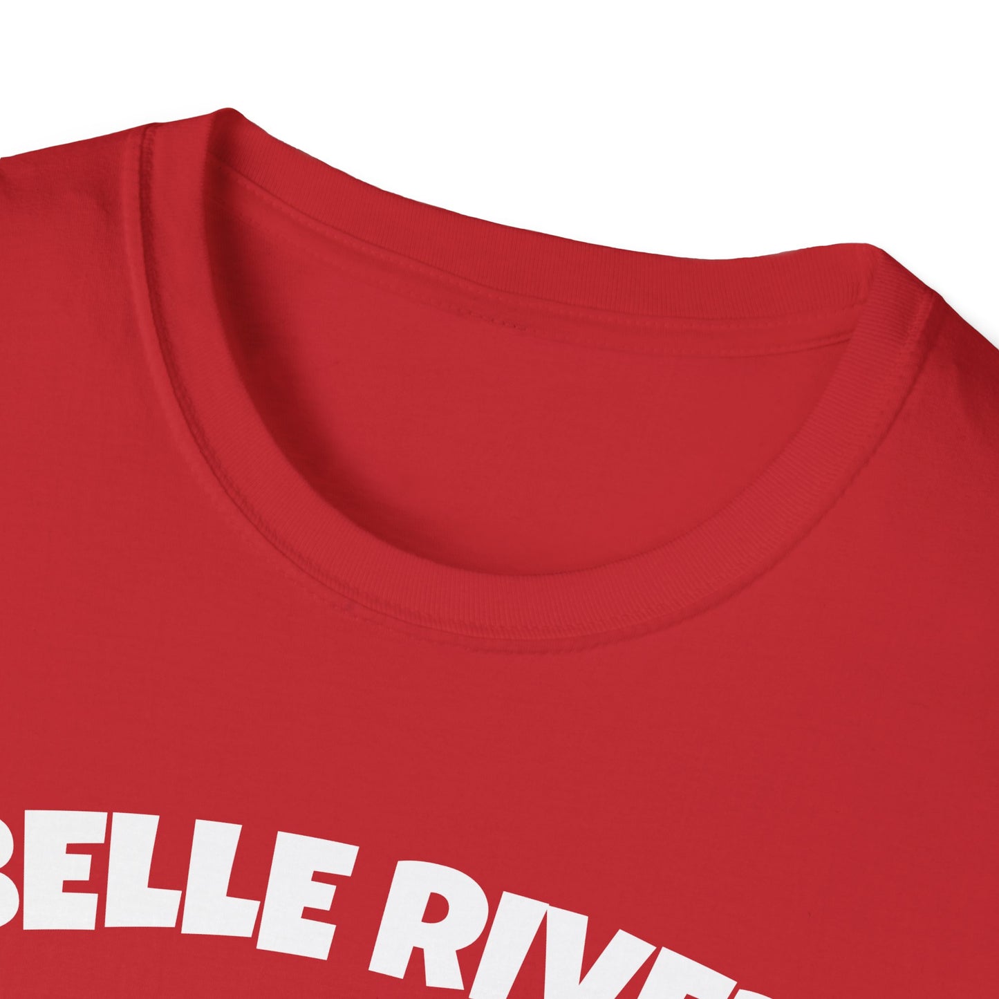 BELLE RIVER T-Shirt, Softstyle Graphic Tee, Unisex Casual Wear, Support Local Merch, Gift for Community Lovers, Finkz Windsor