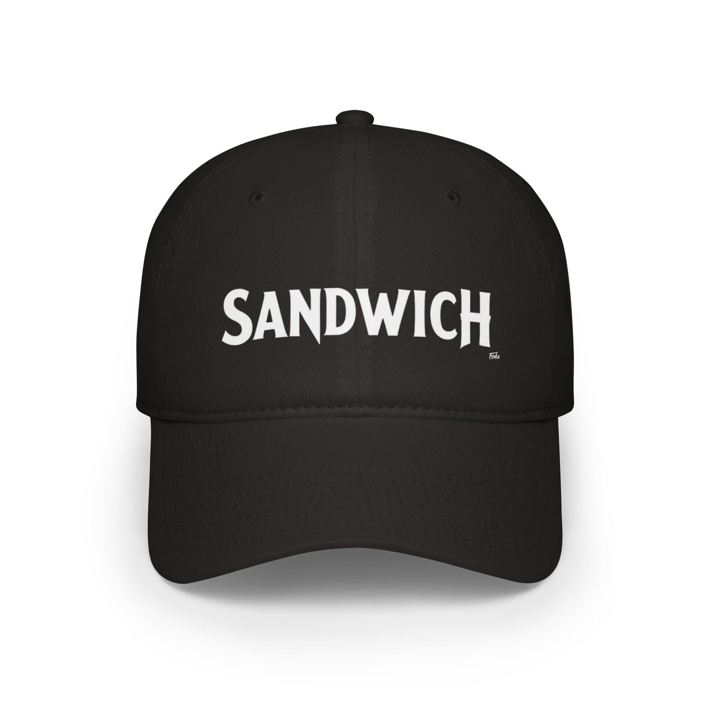 SANDWICH Low Profile Baseball Cap - Red Hat for Community Lovers FINKZ WINDSOR