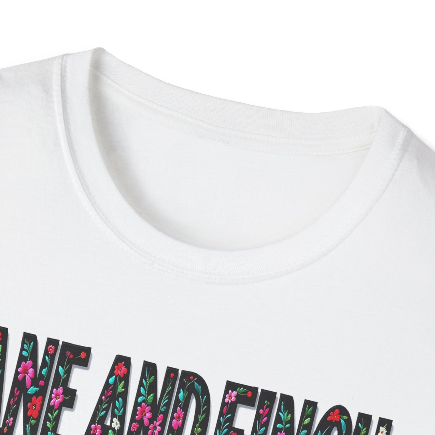 Jane & Finch Local Gal Flower-Heart T-Shirt, c06-n01-s005 Softstyle Graphic Tee, Unisex Casual Wear, Support Local Merch, Gift for Community Lovers, Finkz WINDSOR