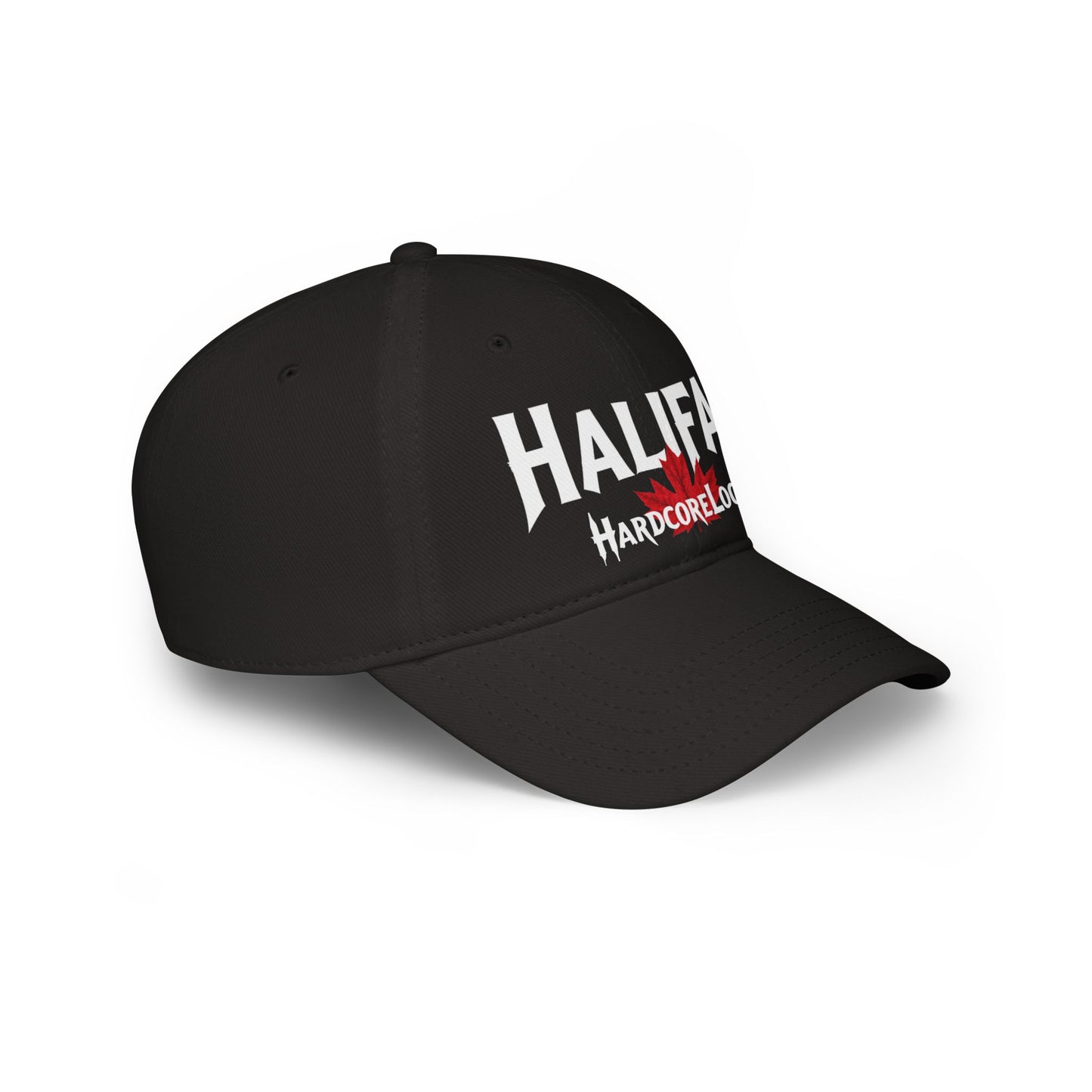 Halifax HARDCORE LOCAL Red LEAF Low Profile Baseball Cap - Hat for Community Lovers