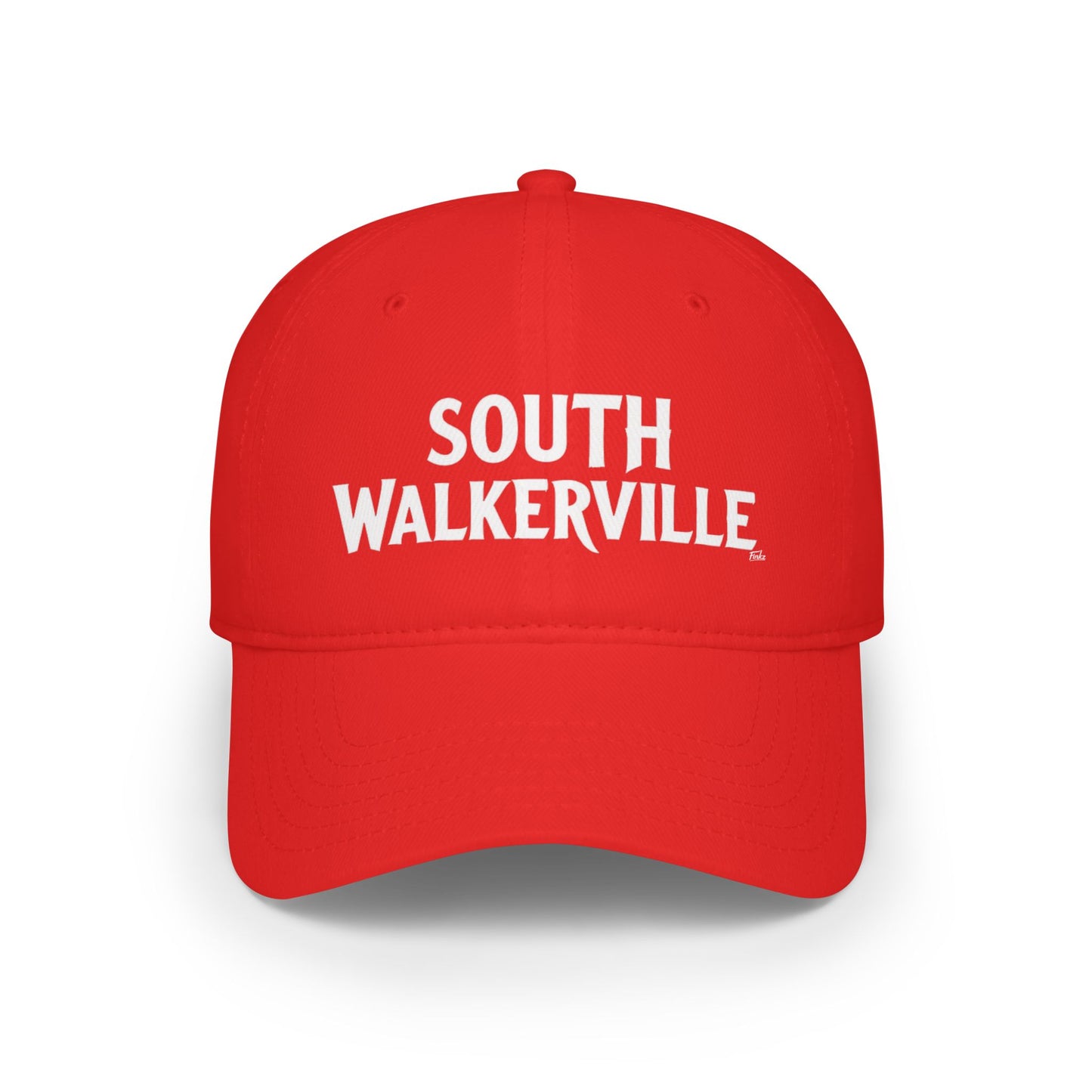 SOUTH WALKERVILLE Low Profile Baseball Cap - Red Hat for Community Lovers FINKZ WINDSOR