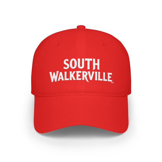 SOUTH WALKERVILLE Low Profile Baseball Cap - Red Hat for Community Lovers FINKZ WINDSOR