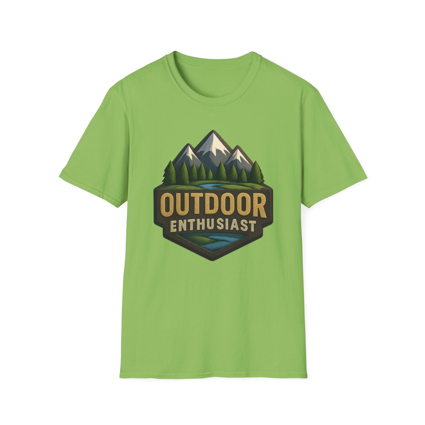 Outdoor Enthusiast T-Shirt, Softstyle, Unisex OutdoorEnthusiast.ca