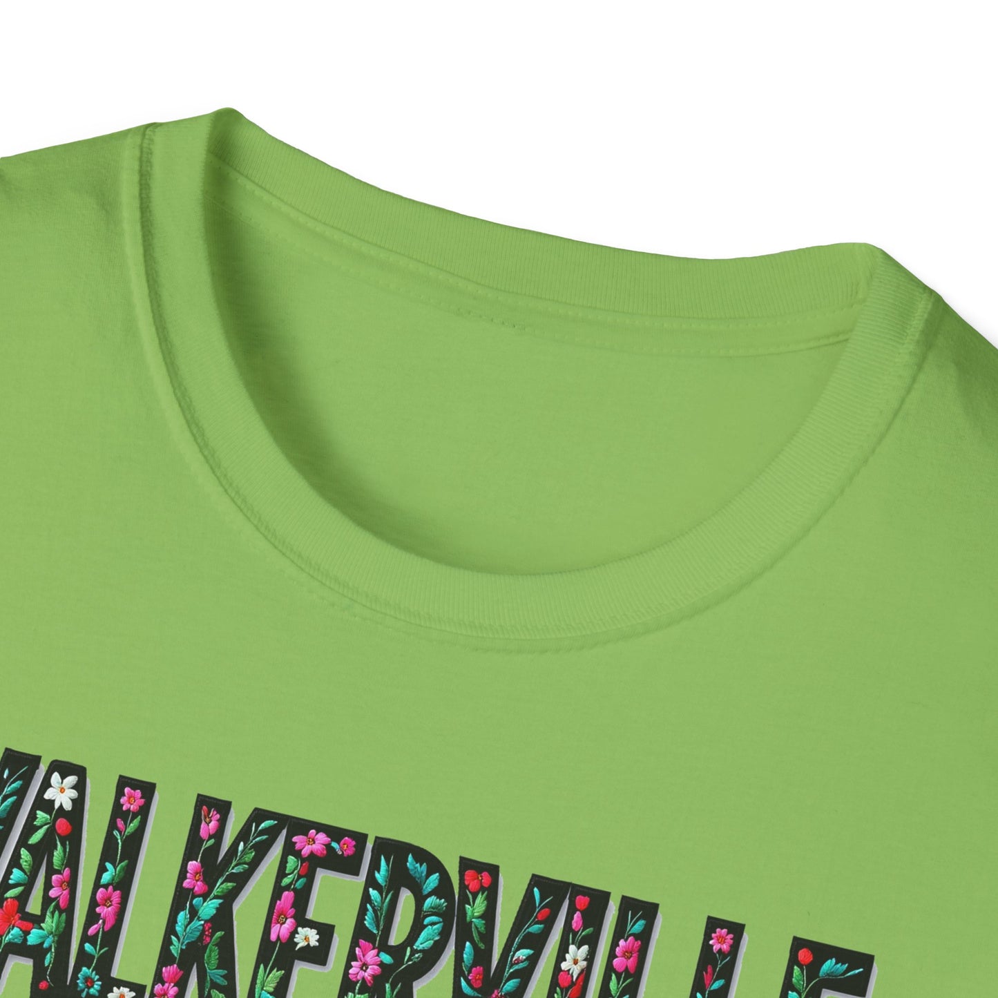 WALKERVILLE Local Gal Flower-Heart T-Shirt, 2 Softstyle Graphic Tee, Unisex Casual Wear, Support Local Merch, Gift for Community Lovers, Finkz WINDSOR