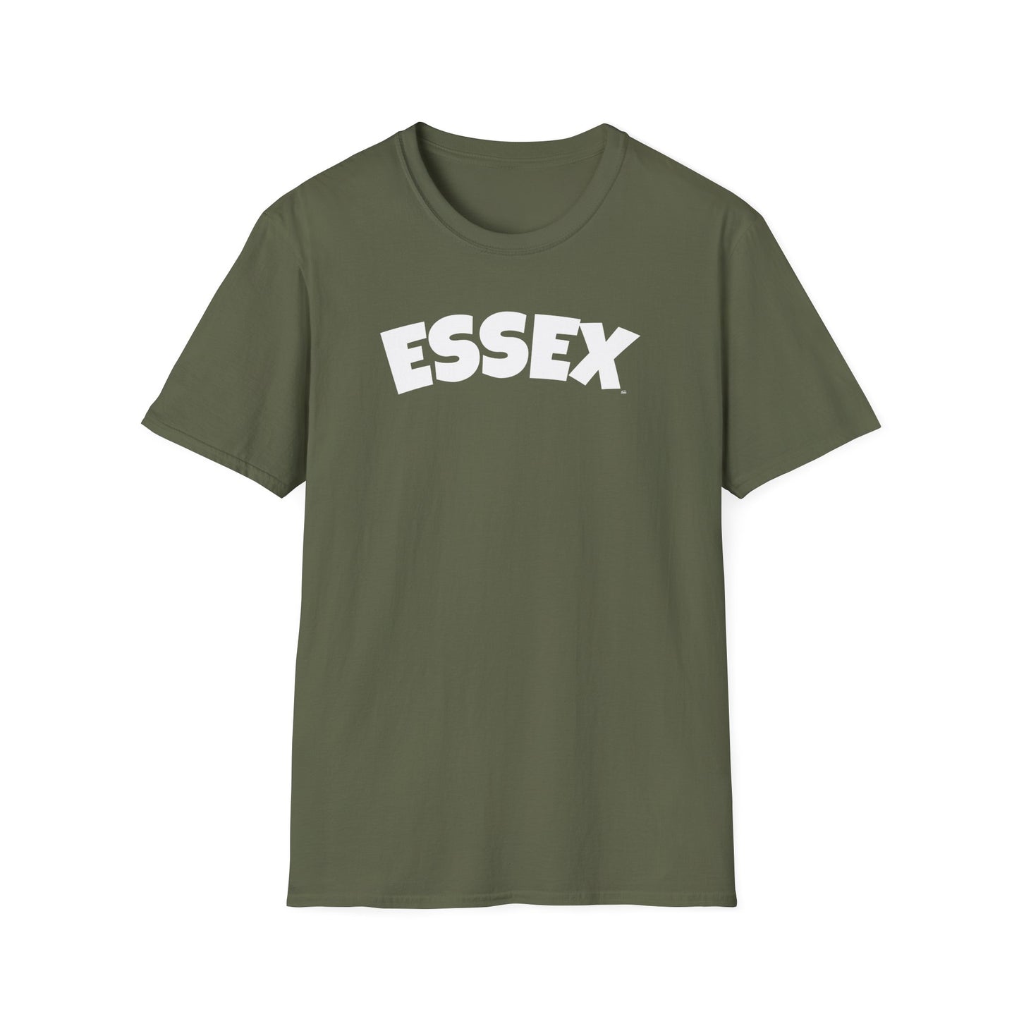 ESSEX T-Shirt, Softstyle Graphic Tee, Unisex Casual Wear, Support Local Merch, Gift for Community Lovers, Finkz Windsor