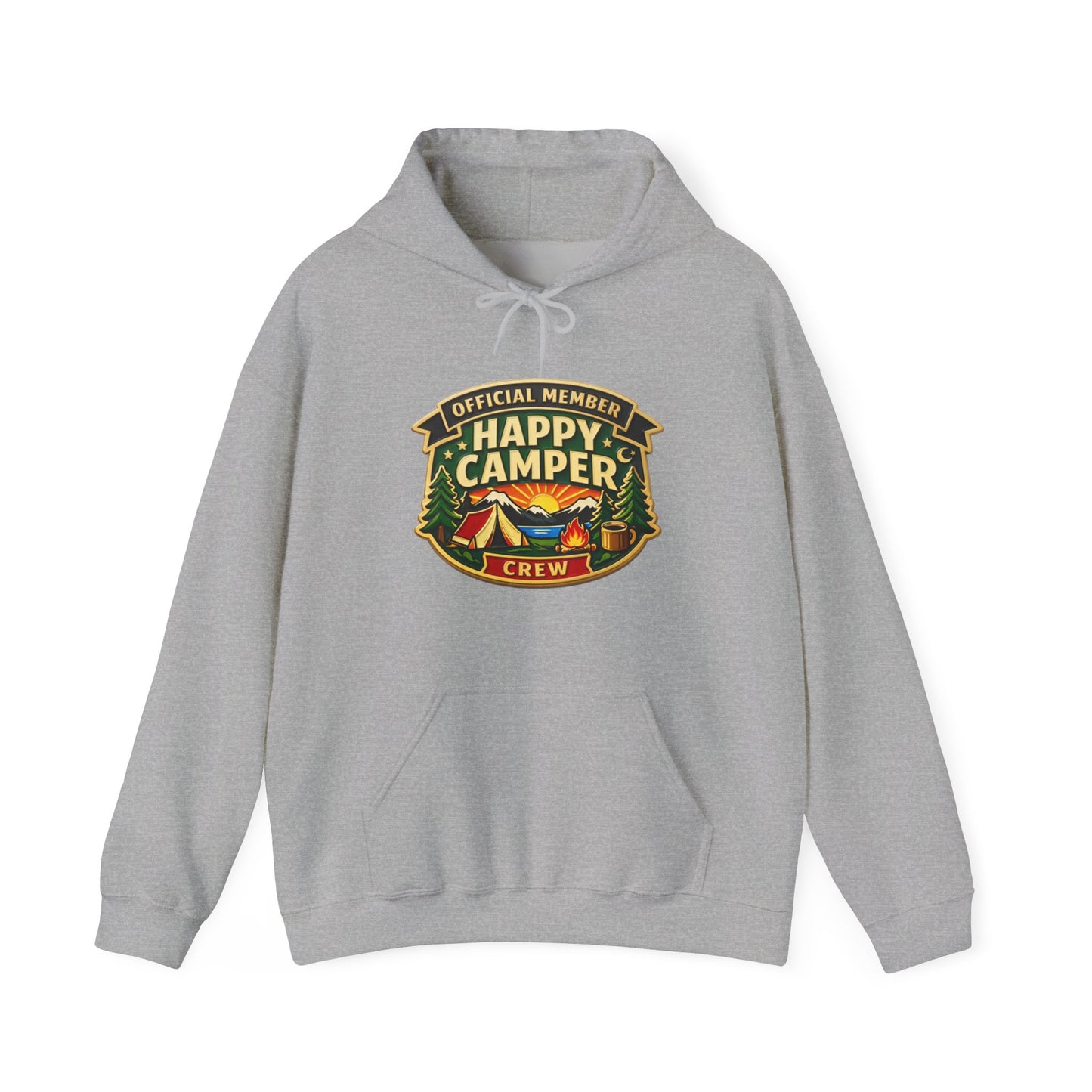 Happy Camper Crew Hoodie – *Official Member Happy Camping Crew - HappyCamperCrew.com
