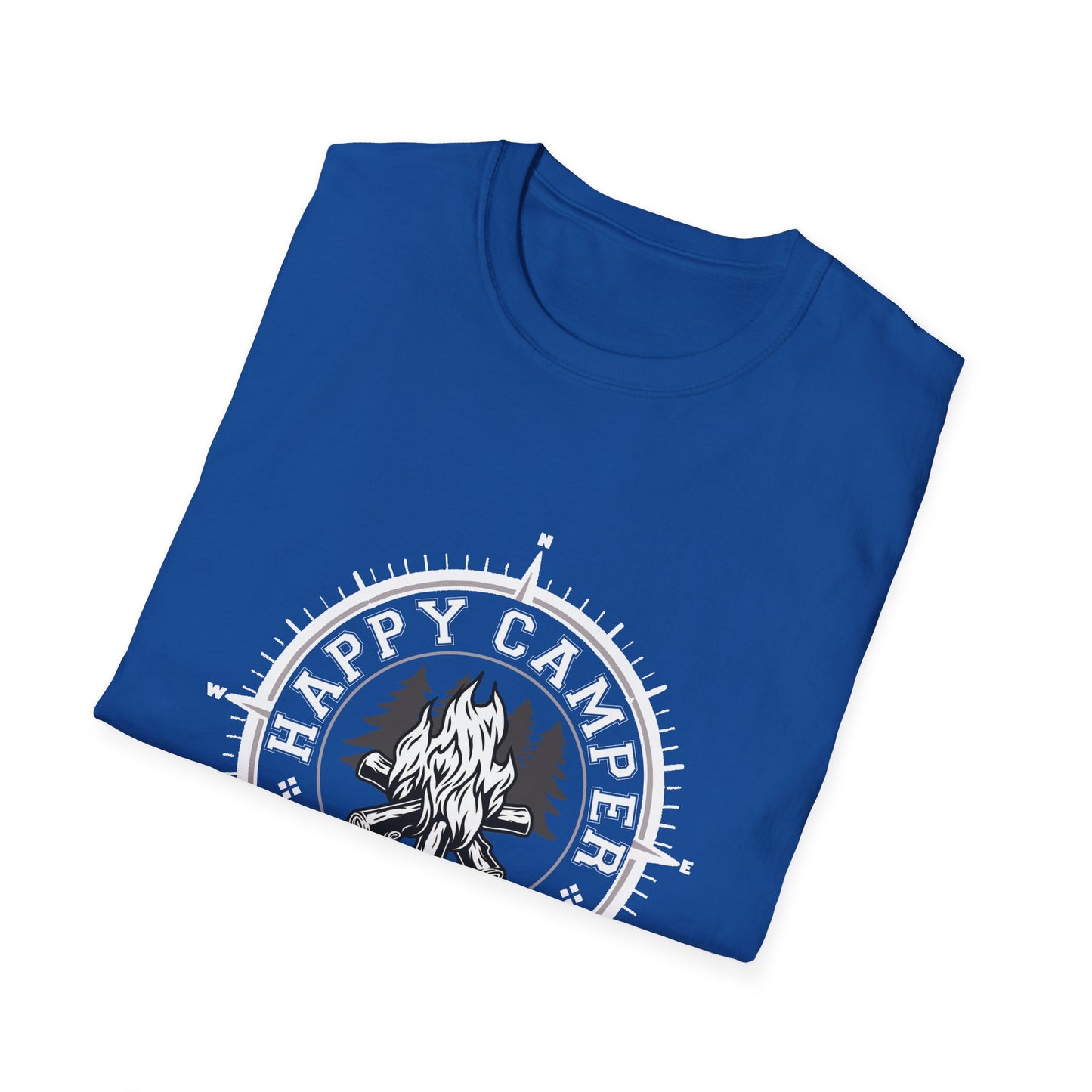 Happy Camper Crew  T-Shirt, Softstyle, Unisex HappyCamperCrew.com