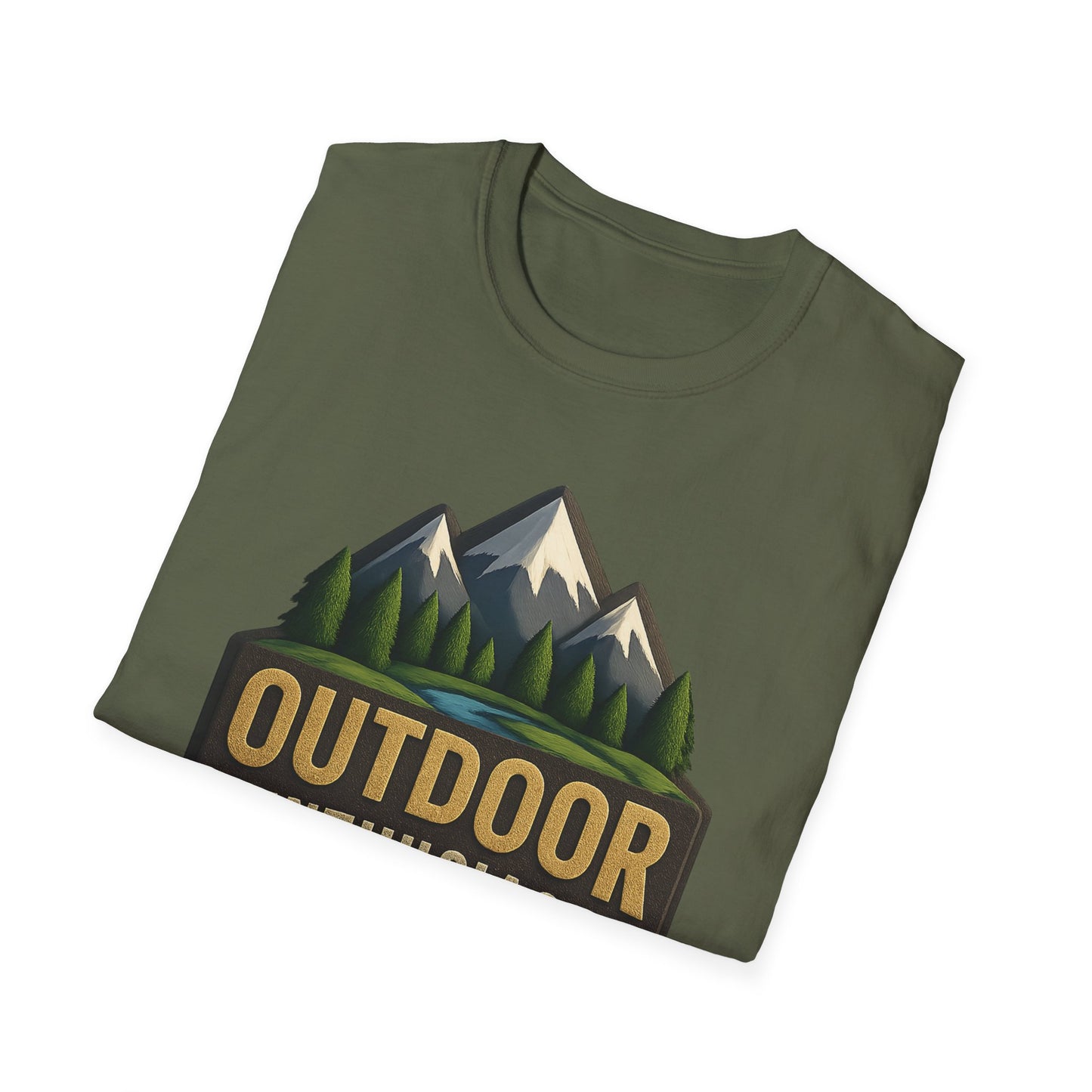 Outdoor Enthusiast T-Shirt, Softstyle, Unisex OutdoorEnthusiast.ca