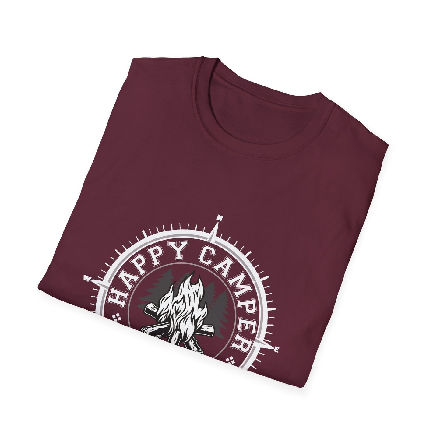 Happy Camper Crew  T-Shirt, Softstyle, Unisex HappyCamperCrew.com